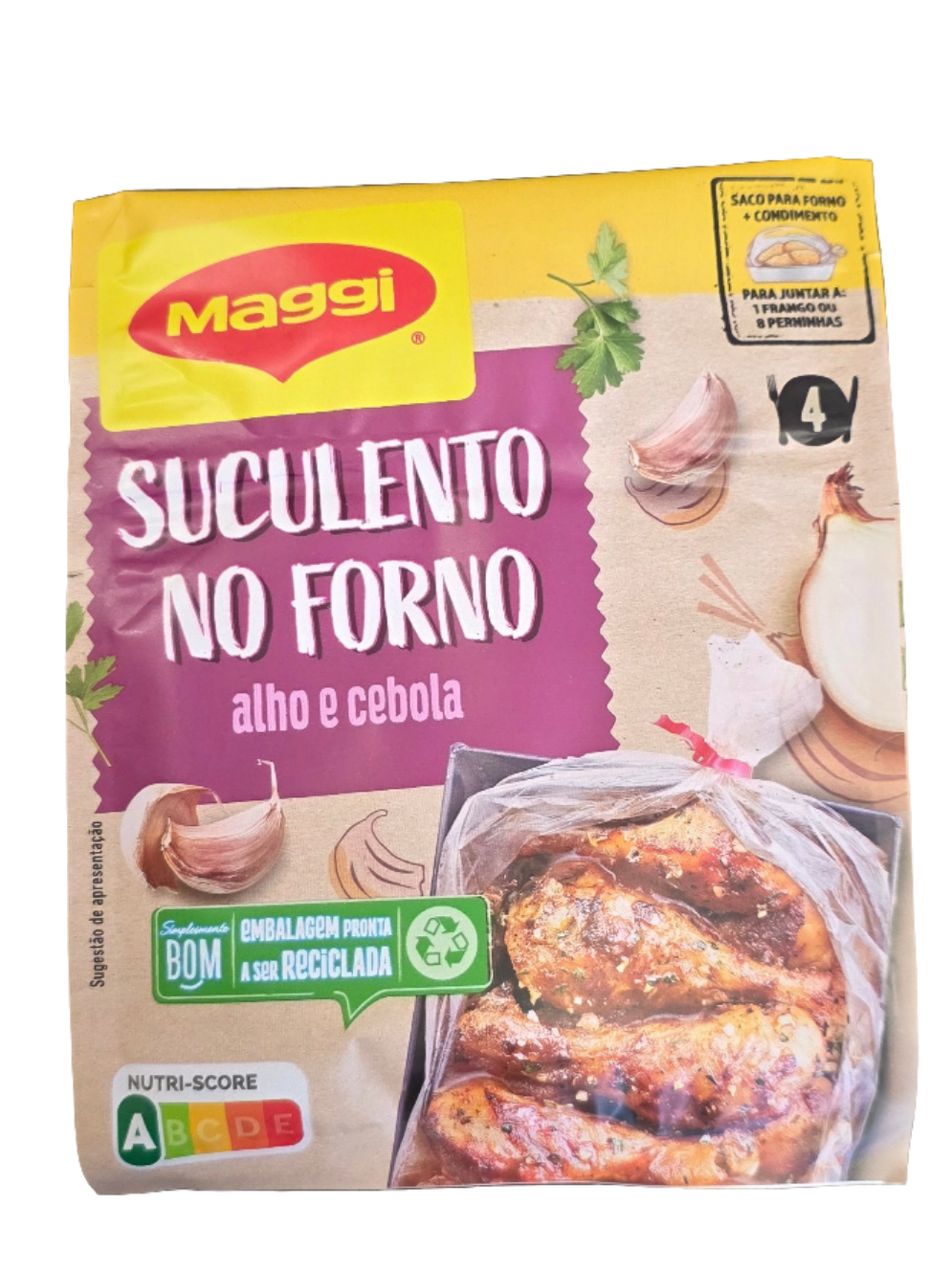 Maggi Suculento no Forno Alho e Cebola 30g