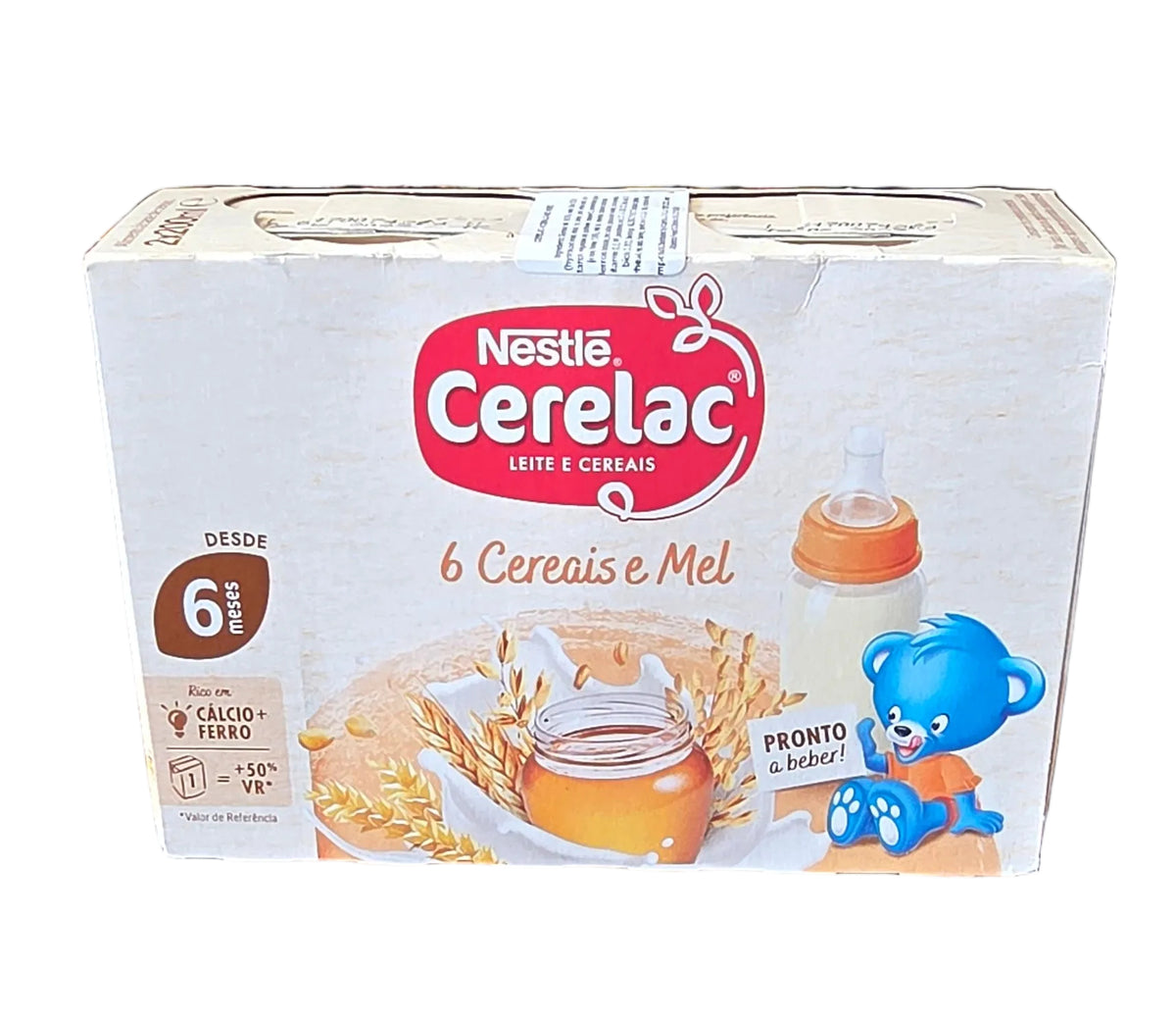 Nestlé Cerelac Leite,Cereais e Mel 2x200ml