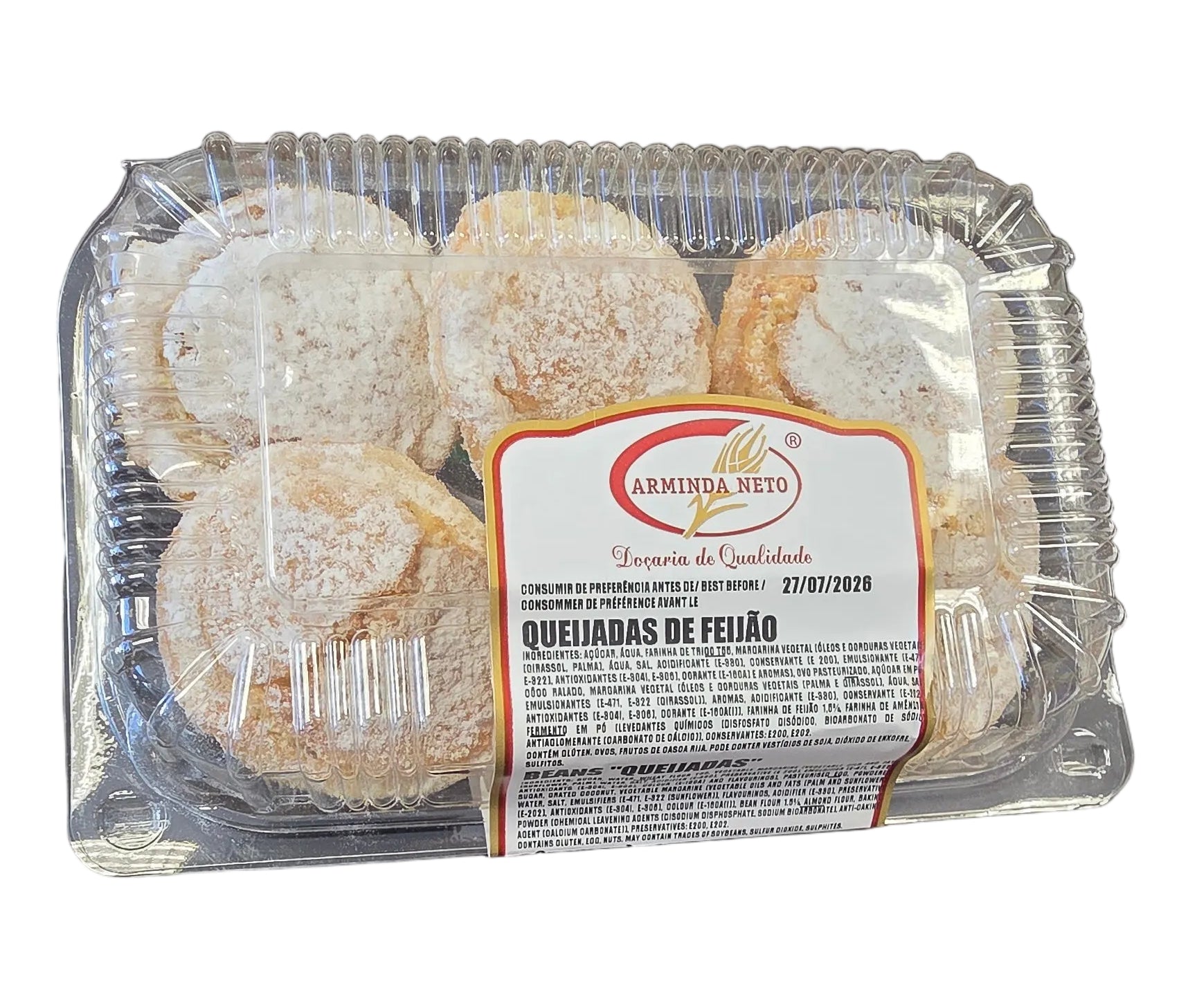 Arminda Neto Queijadas de Feijão 280g