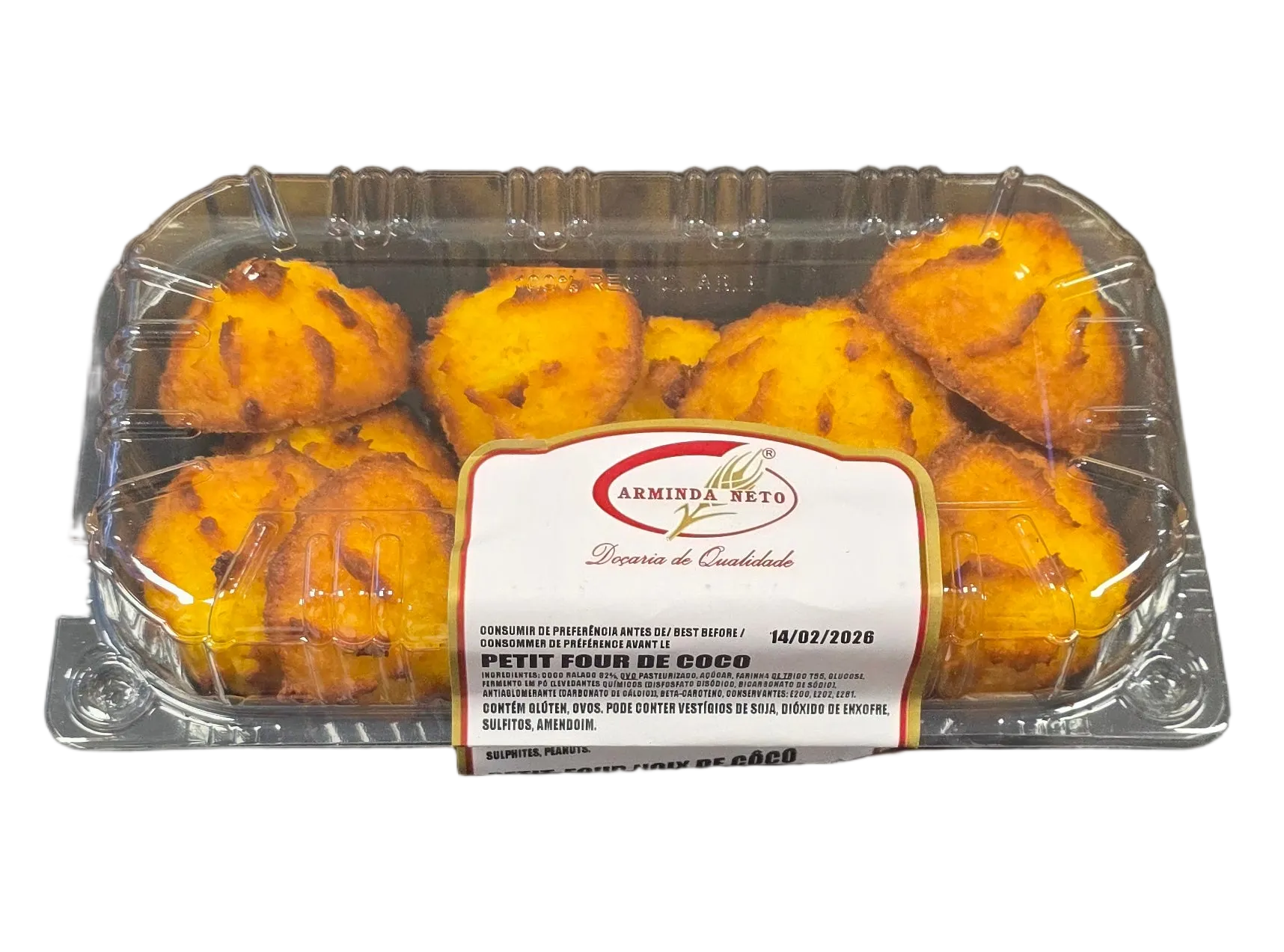 Arminda Neto Petit Fours de Coco 200g