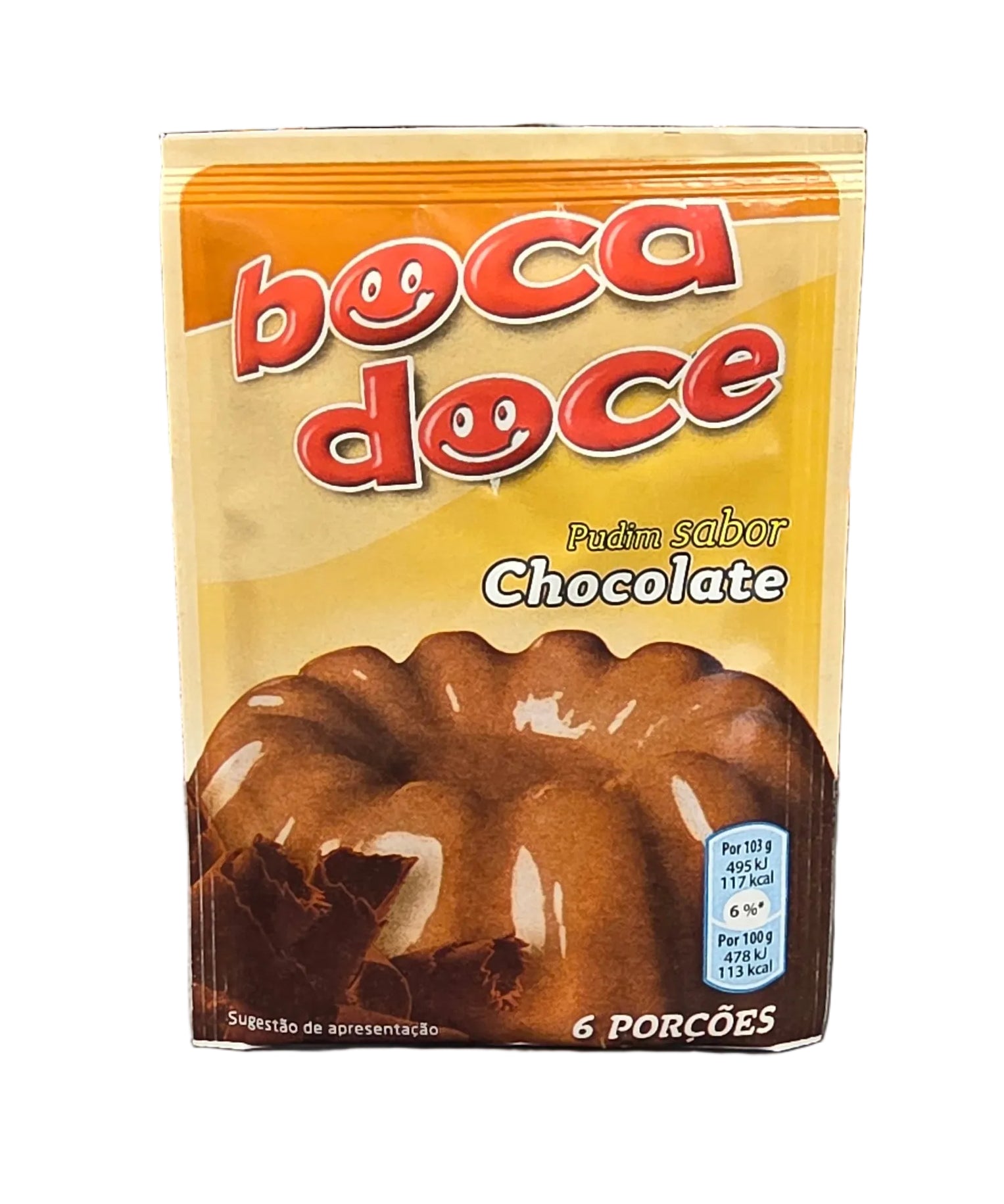 Boca Doce Pudim Chocolate 22g