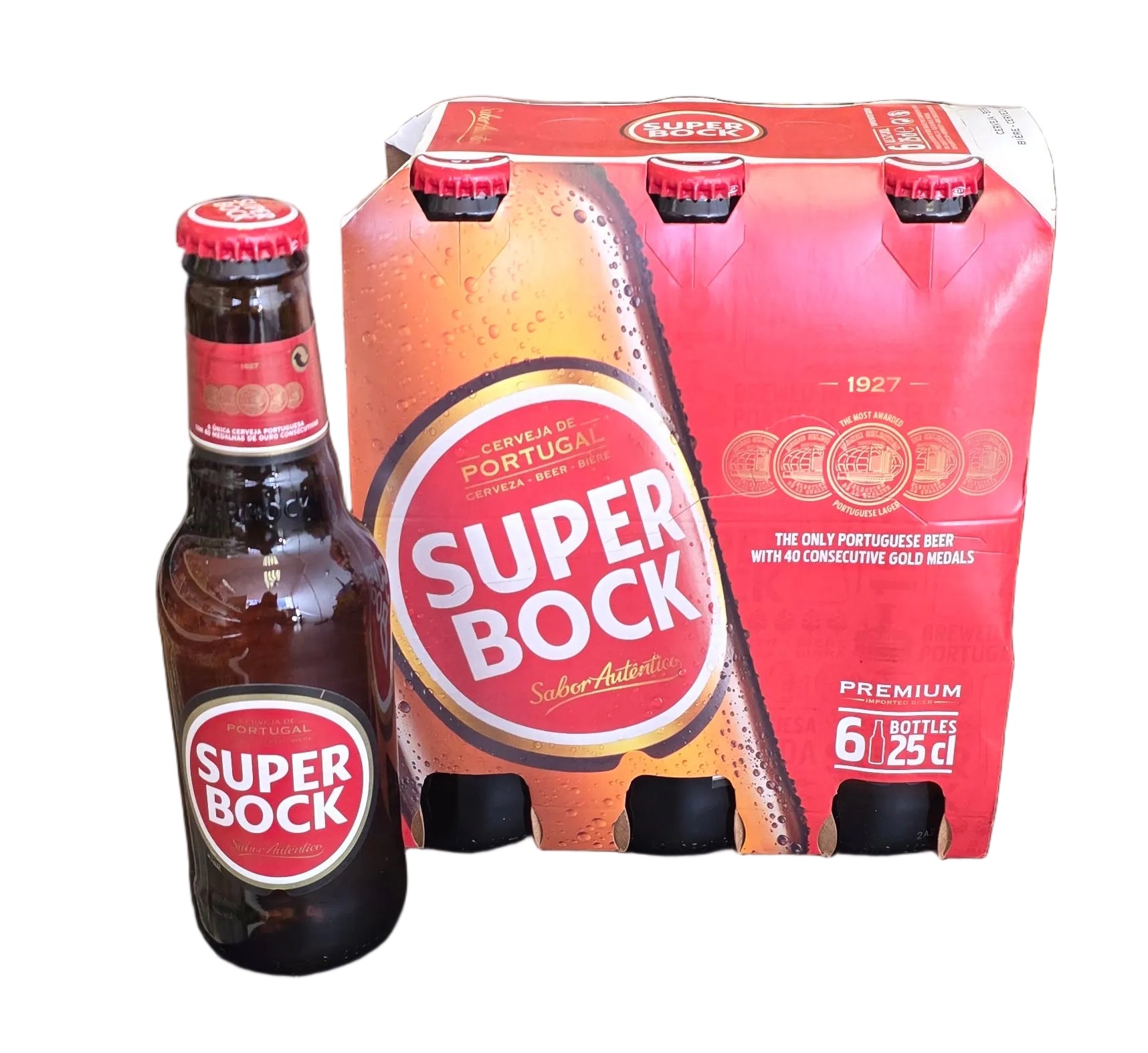 Super Bock Cerveja pack 6 25cl
