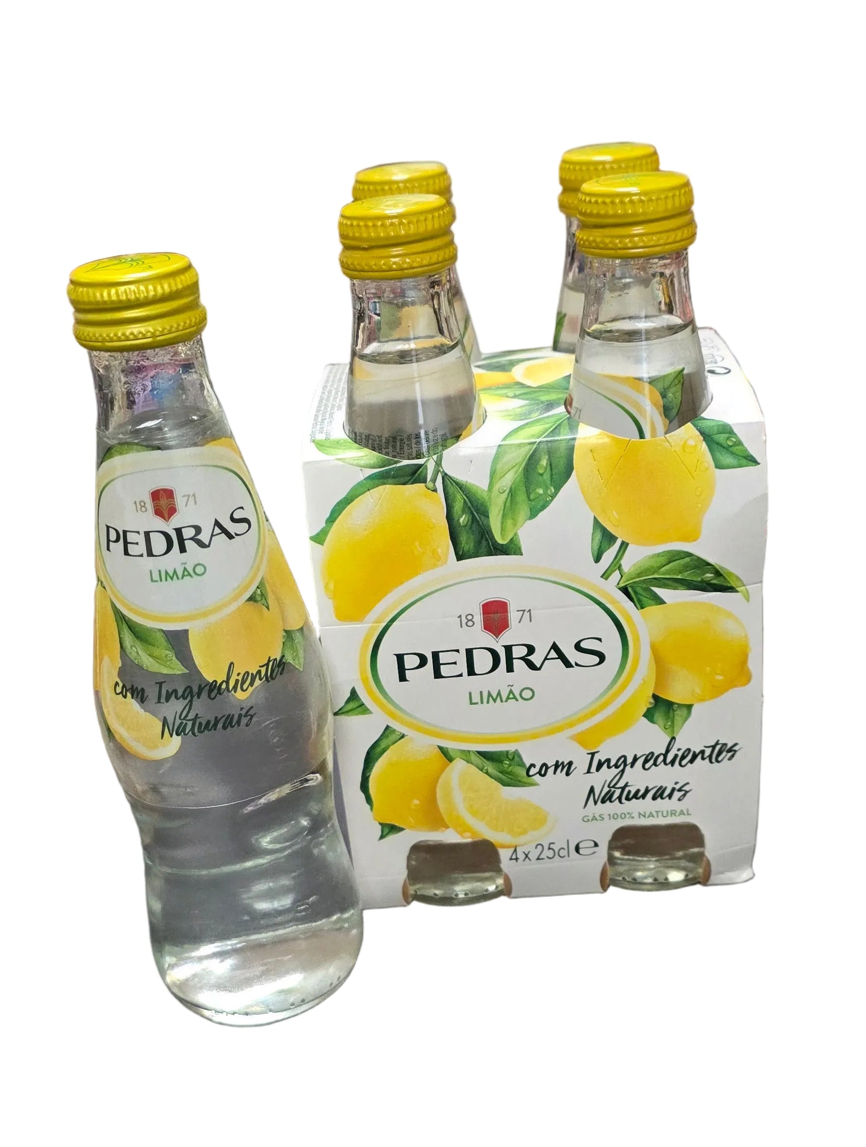 Agua Das Pedras Limao pack 4 25cl