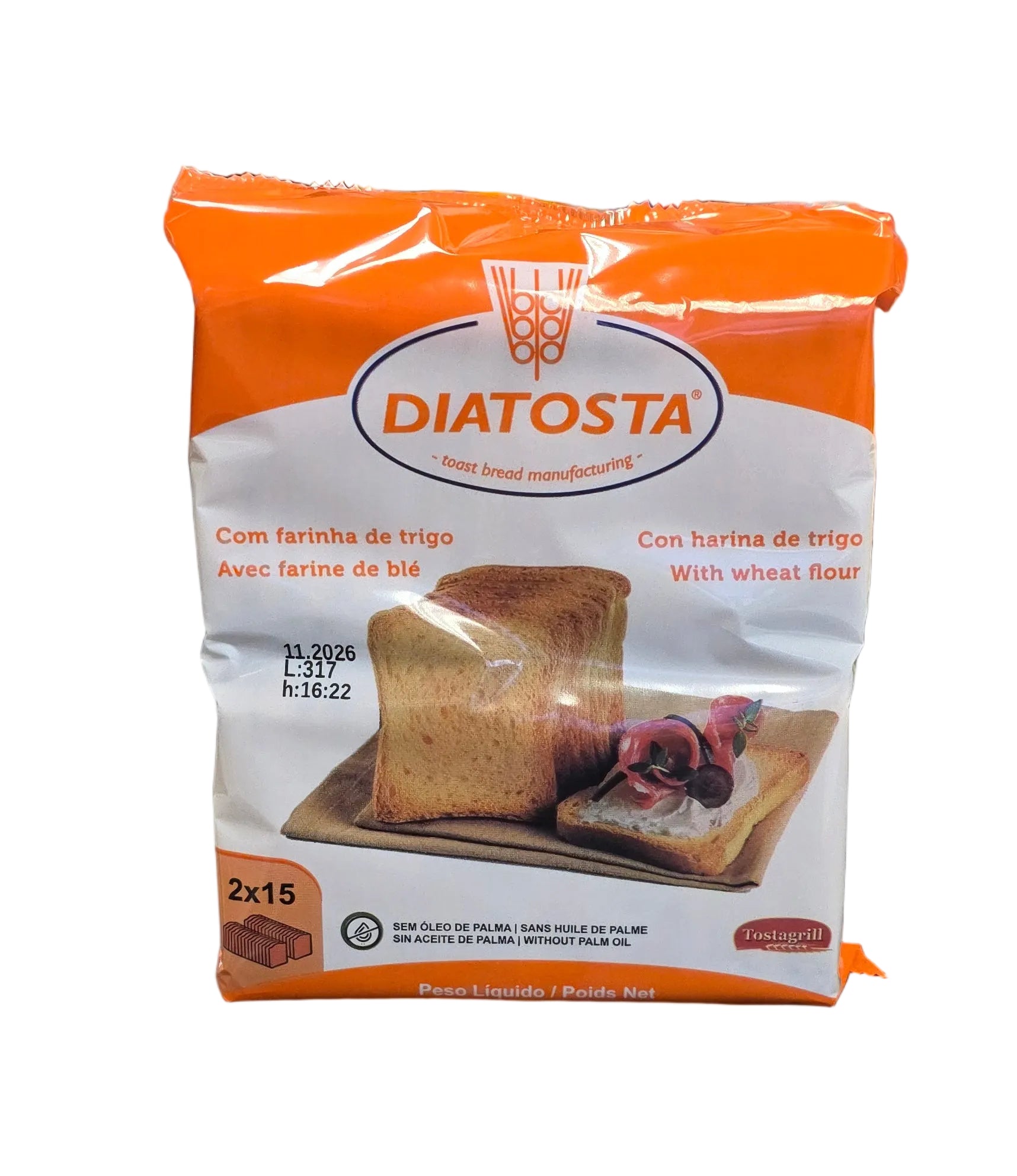 Diatosta Tosta Normal 225g