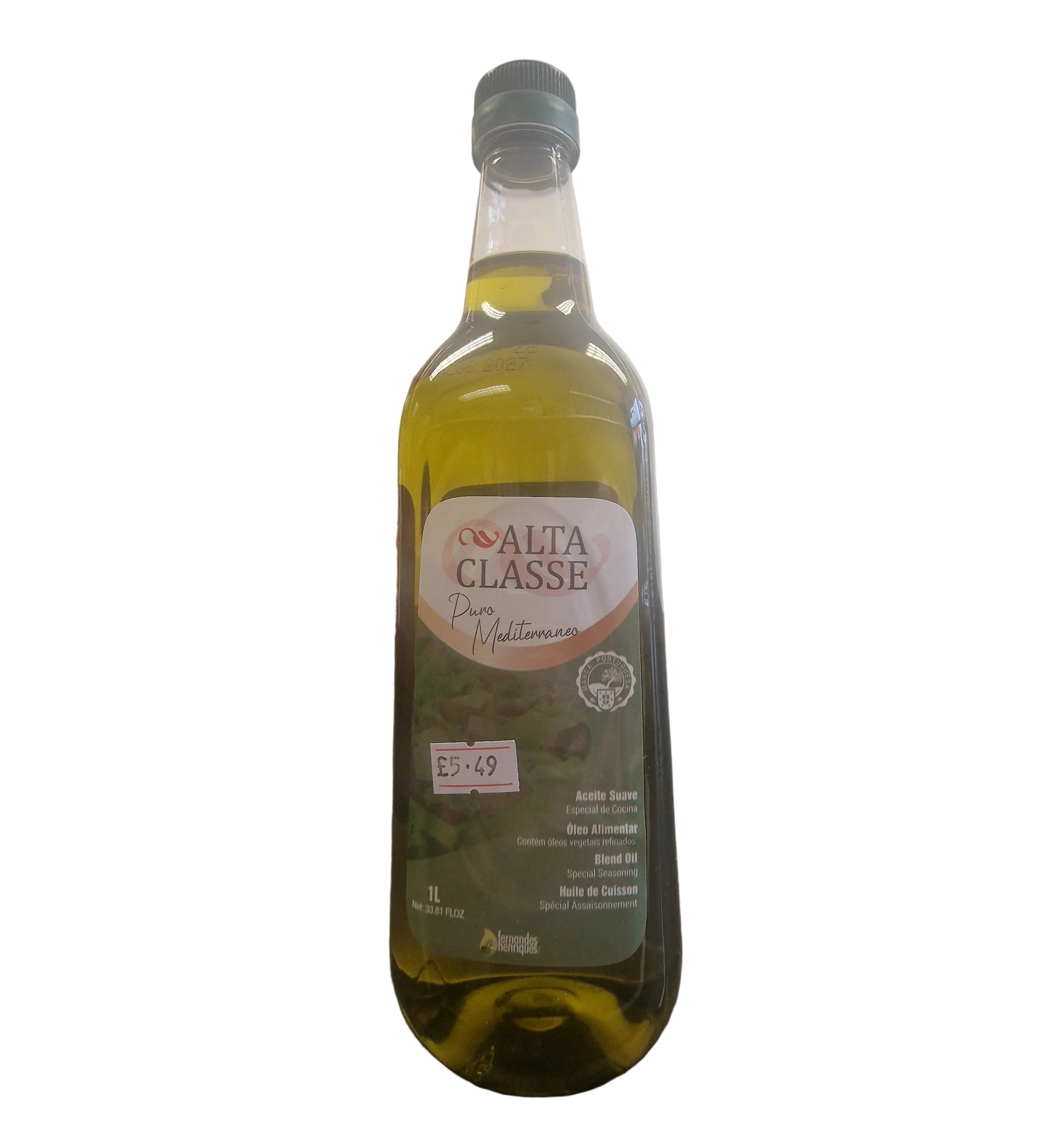 Alta Classe Oleo Alimentar Suave 1L (Olive oil and oil blend)