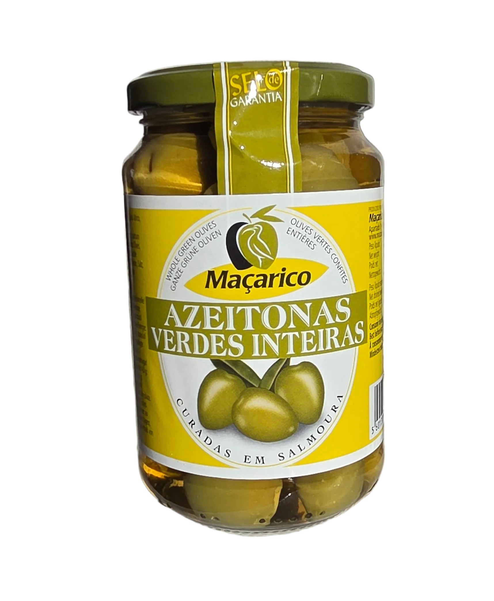Maçarico Azeitonas Verdes Inteiras 350g