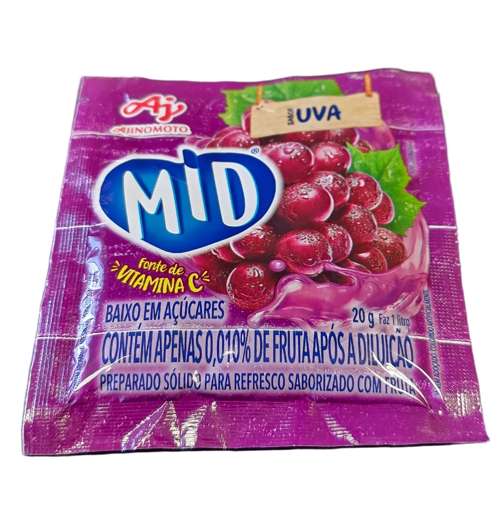 Mid Sabor Uva 20g