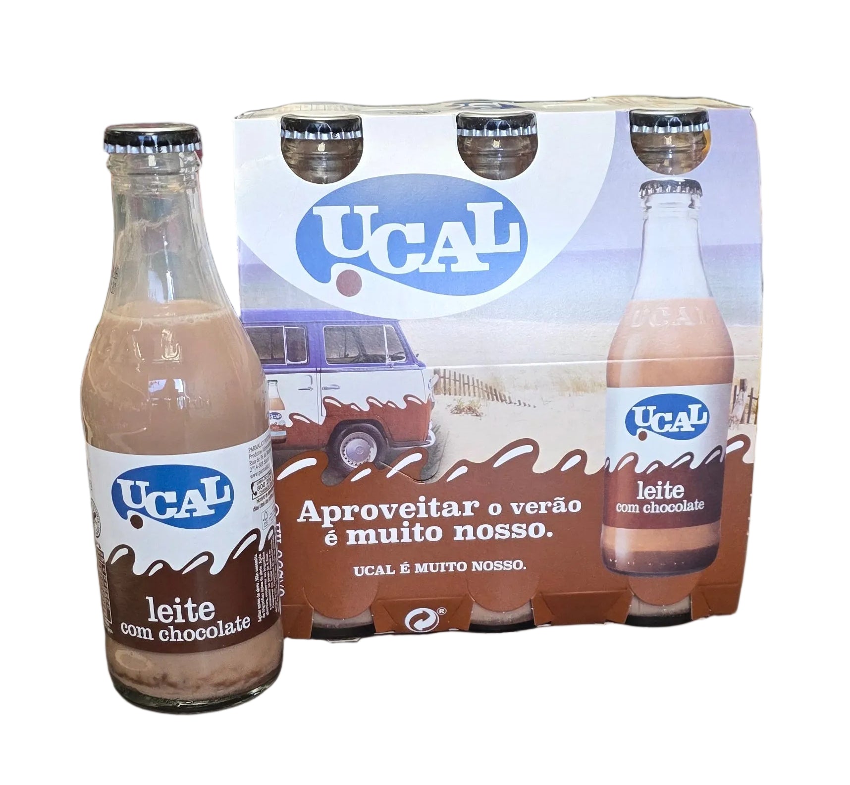Ucal 6Pack 250ml Chocolate Milk