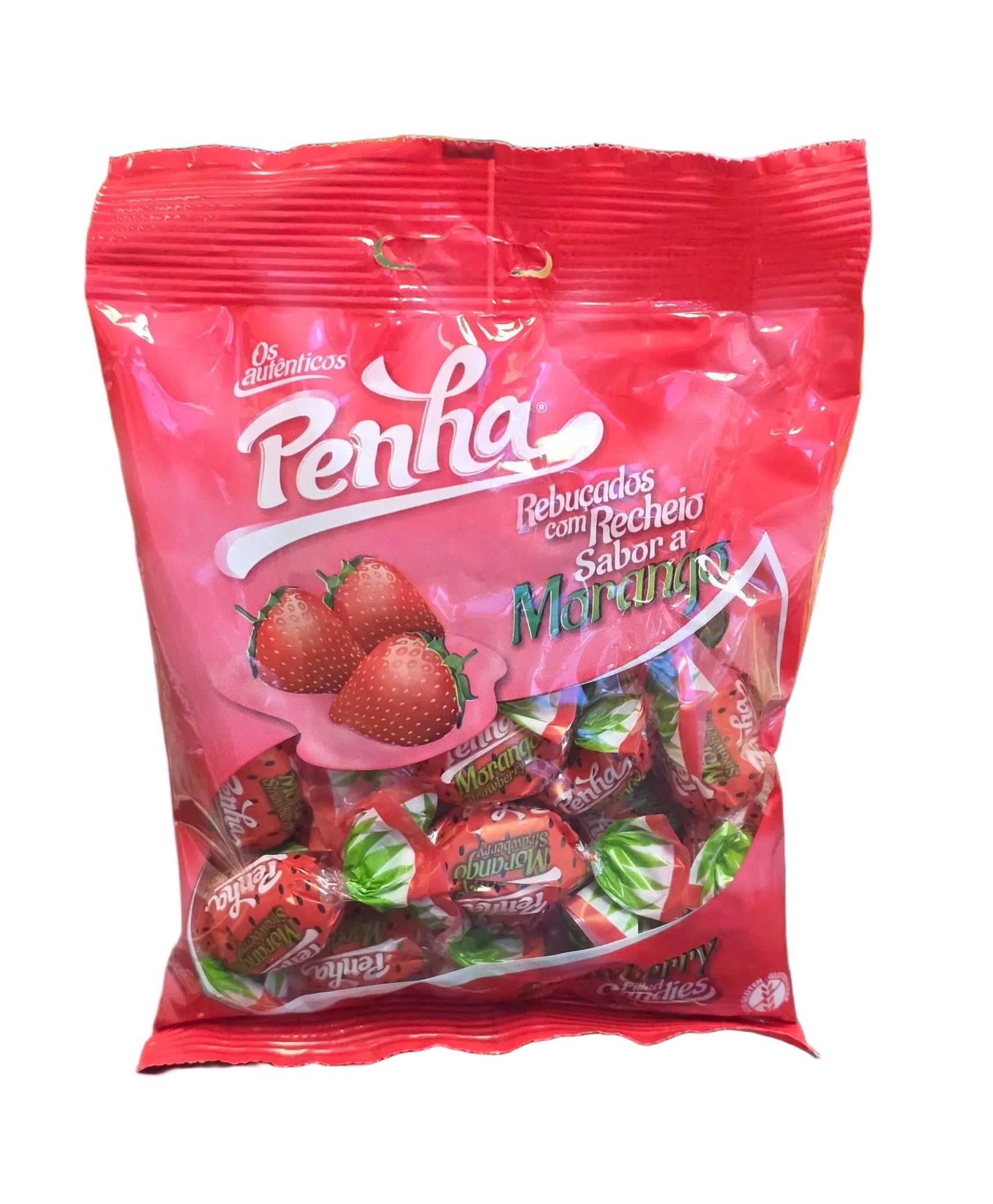 Penha Rebuçados com Recheio sabor a Morango 100g