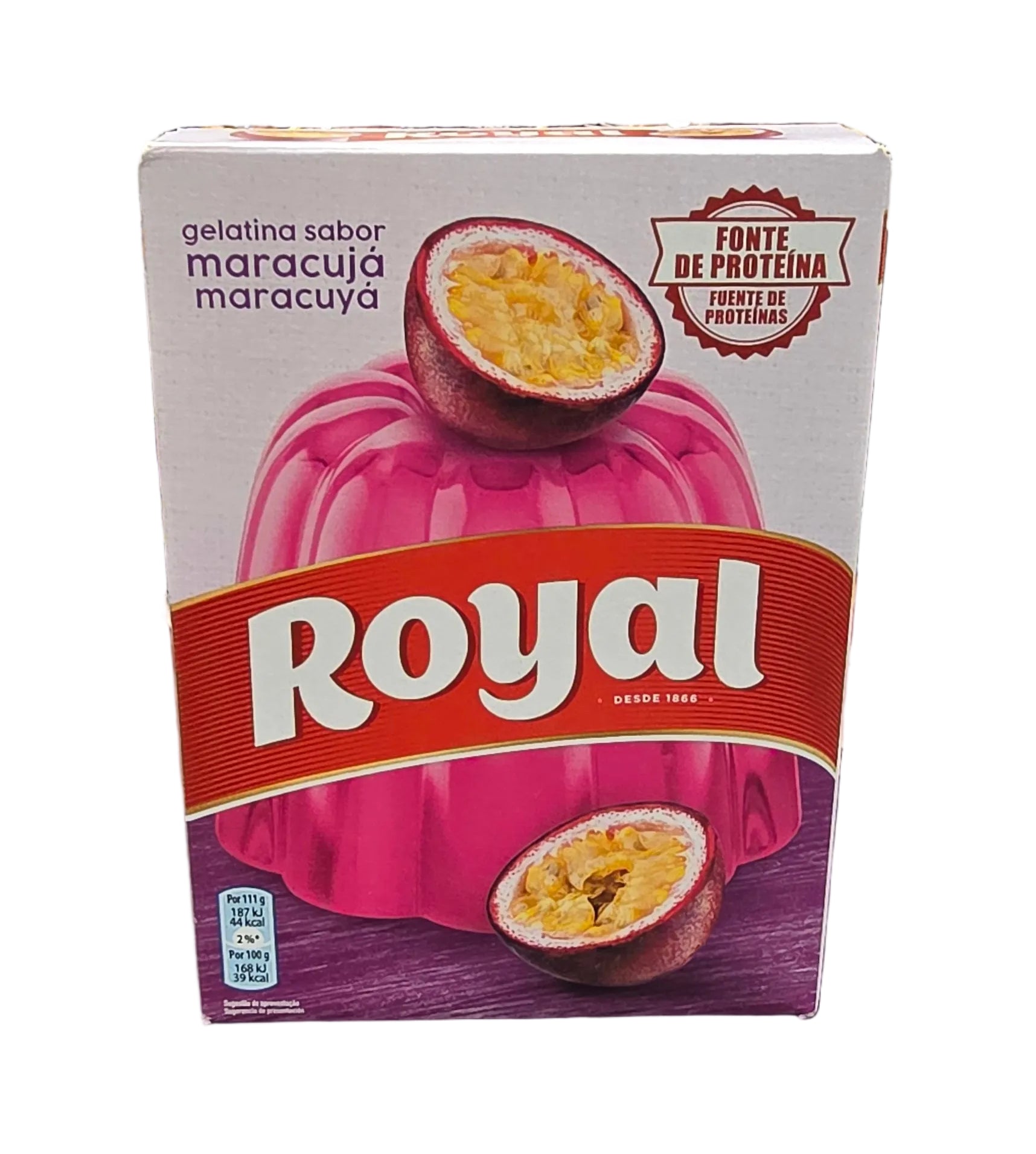 Royal Gelatina Maracujá 114g