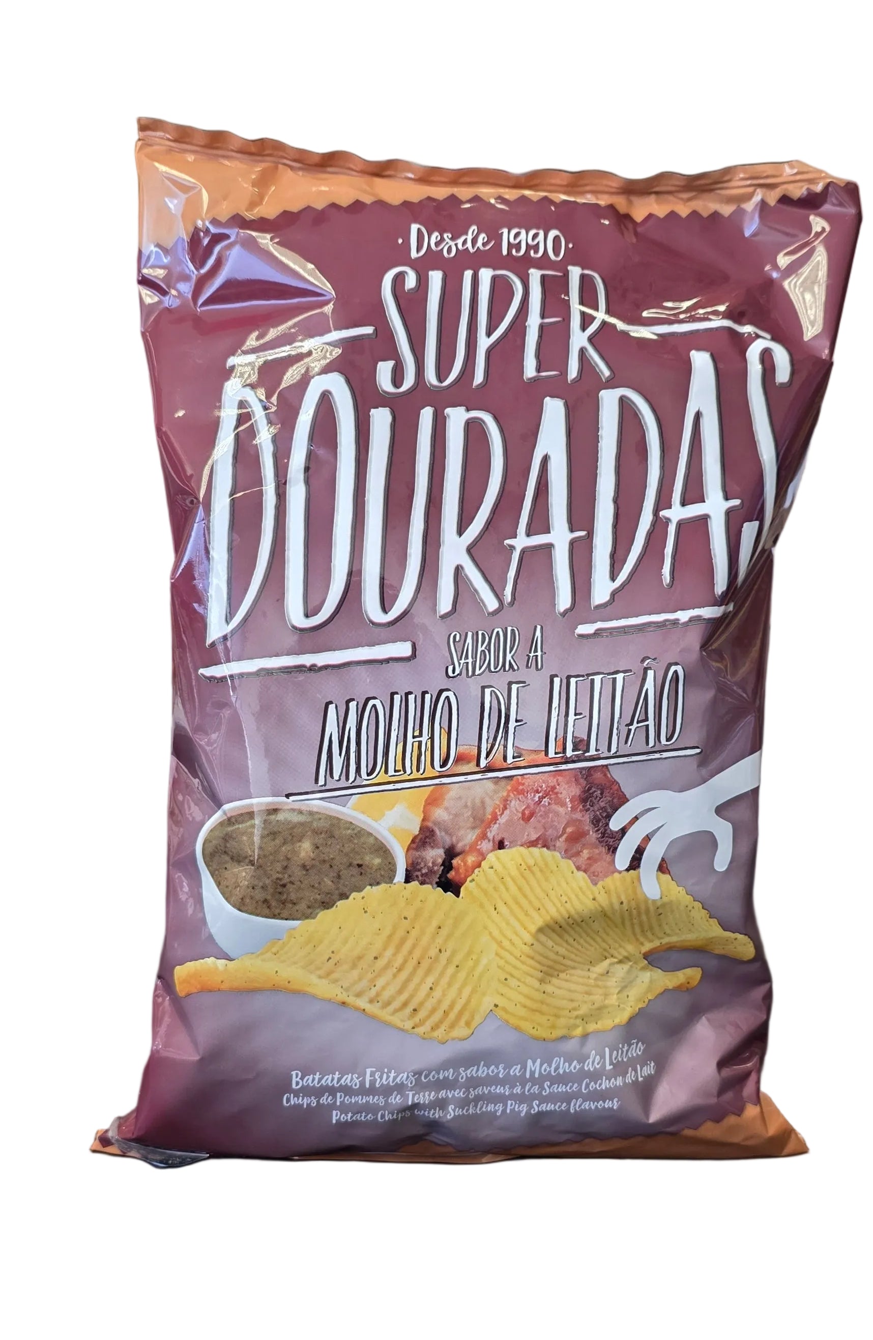 Super Douradas Batatas Fristas Molho Leitão 150g