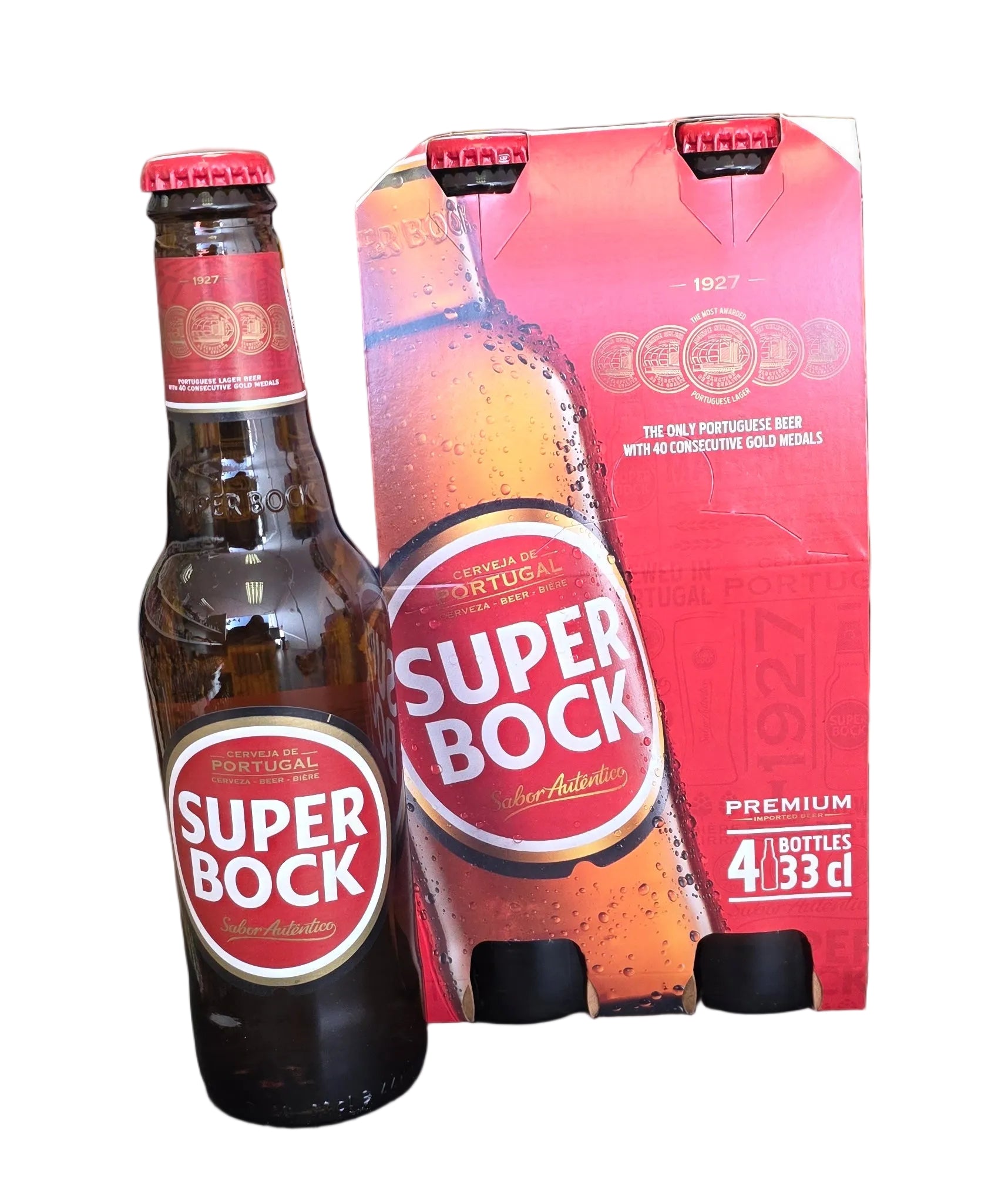 Super Bock Cerveja pack 4 33cl