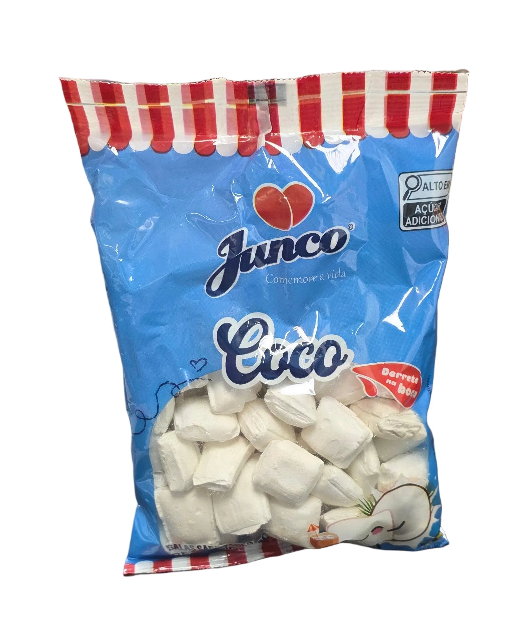 Bala de Coco Junco Candy Coconut 400g