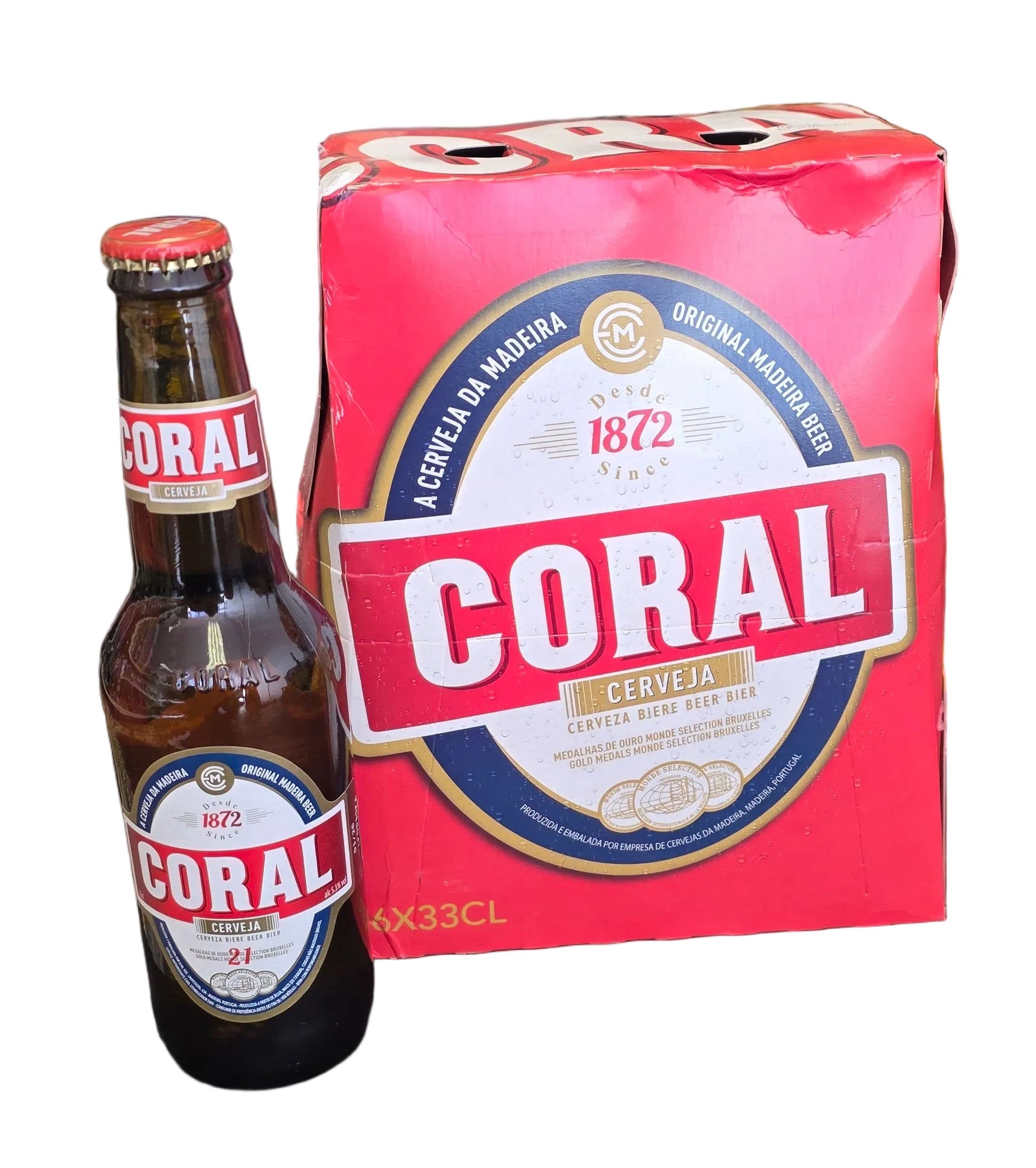 Coral Cerveja pack 6 33cl