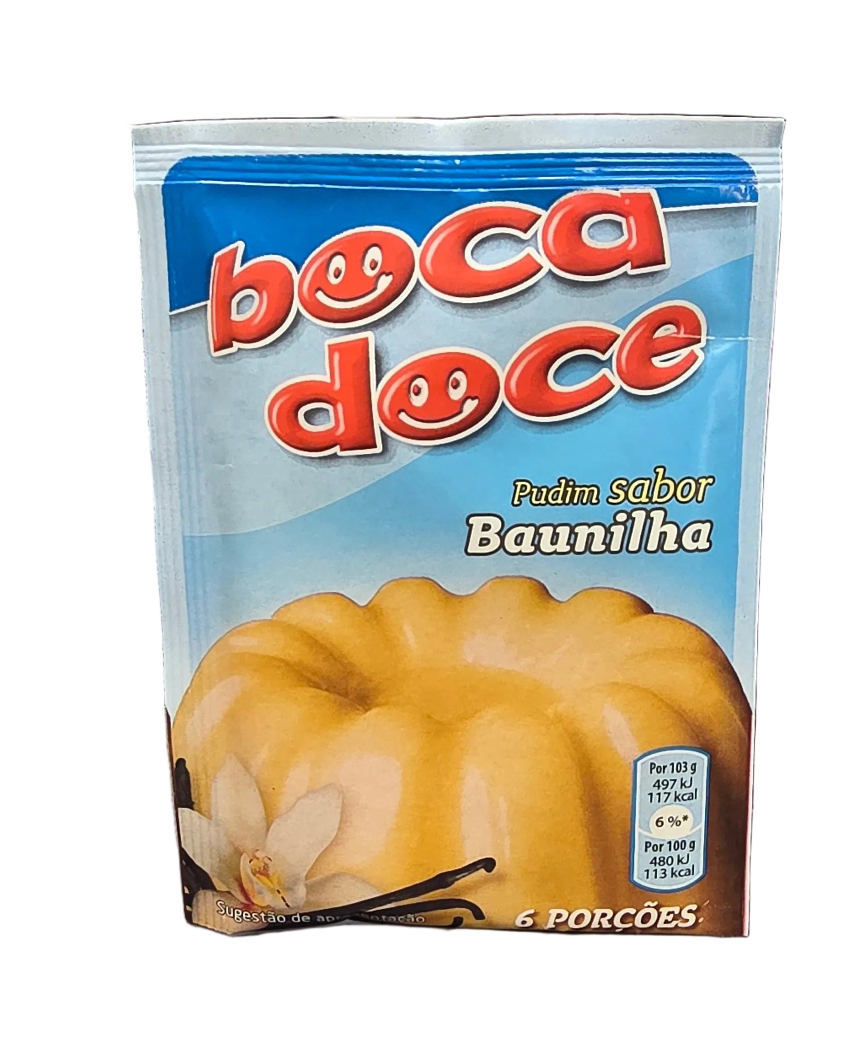 Boca Doce Pudim Baunilha 22g