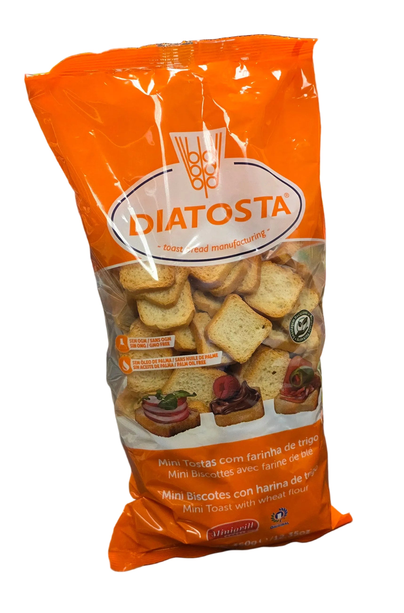 Diatosta Minigrill Mini Tostas 350g