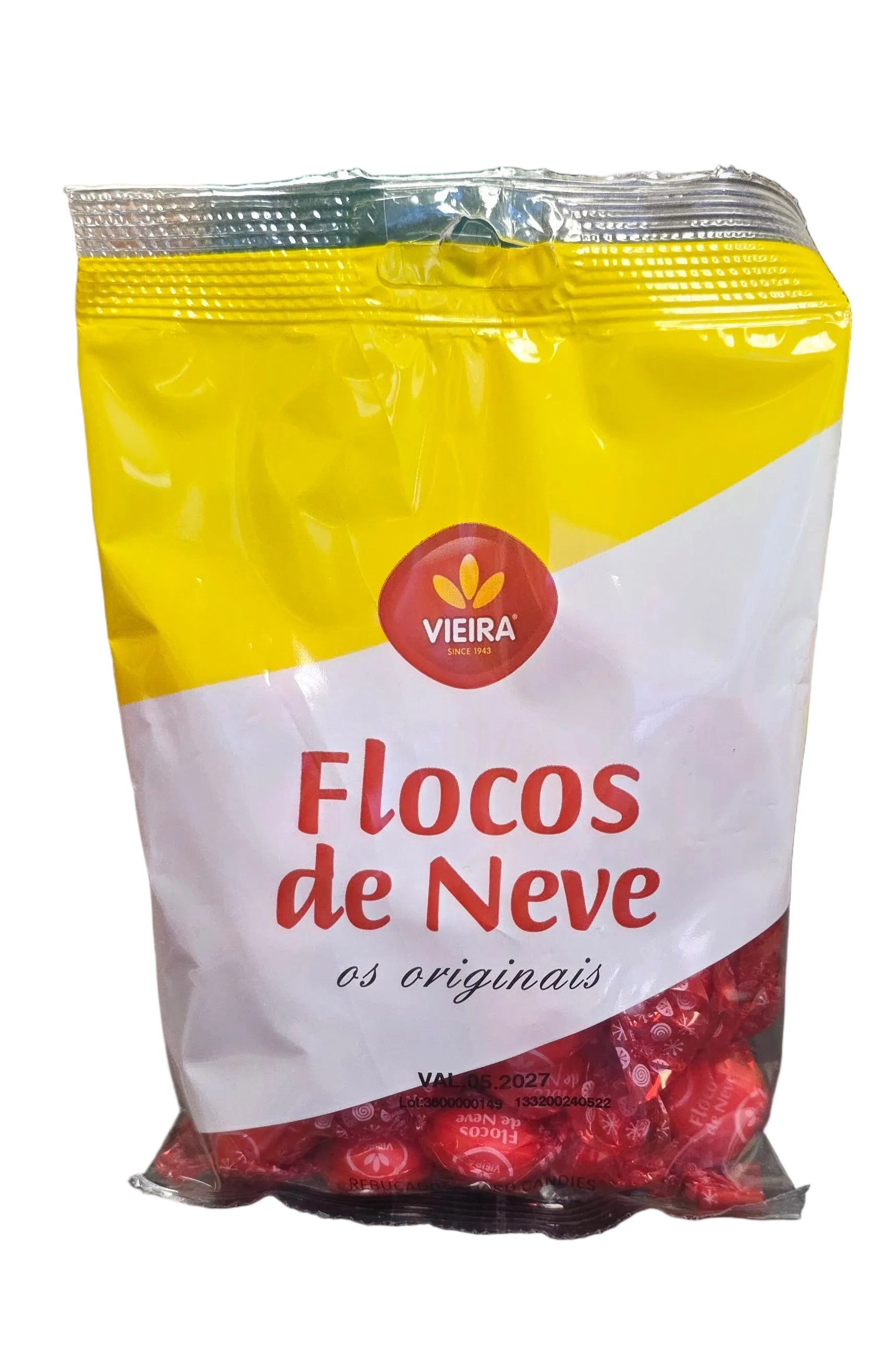 Vieira Rebuçados Flocos de Neve 100g