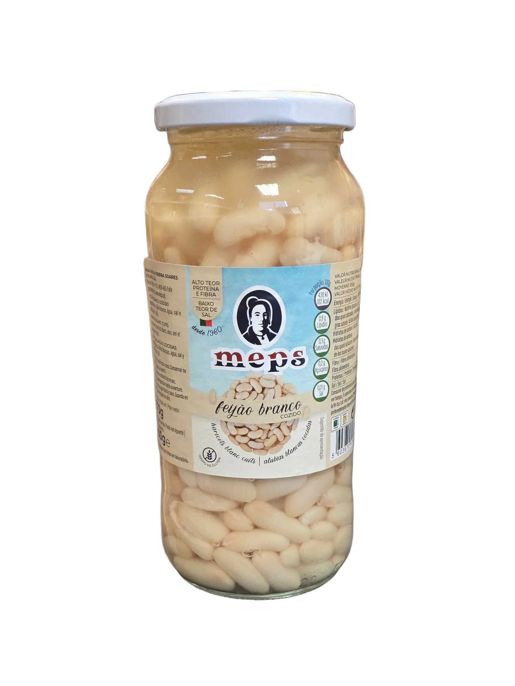 Meps Feijão Branco Frasco 570g