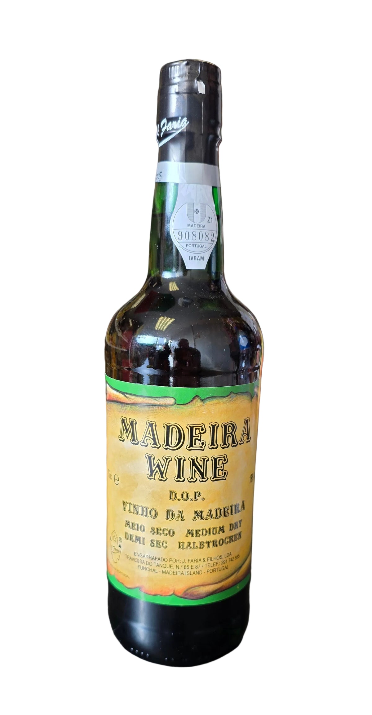 J.Faria Vinho Madeira Meio Seco 75cl