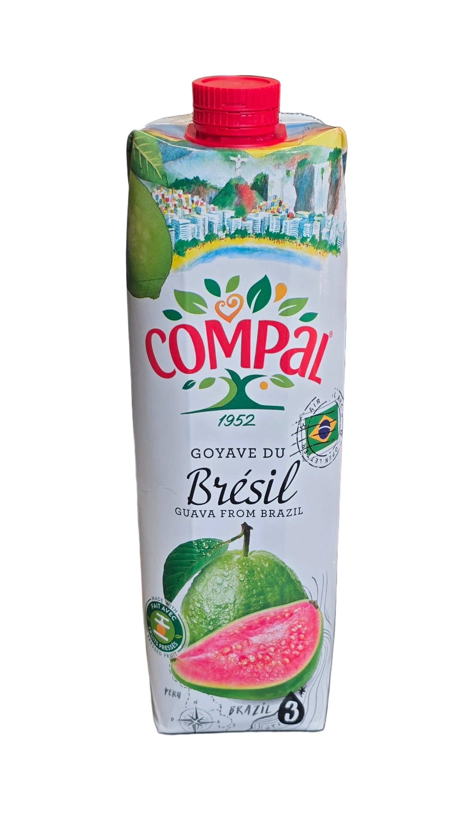 COMPAL GUAVA BRAZIL 1L – M21 Xavelha Latin Deli