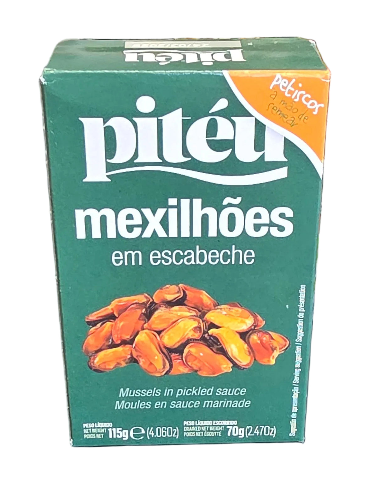 Pitéu Mexilhões em Escabeche 115g