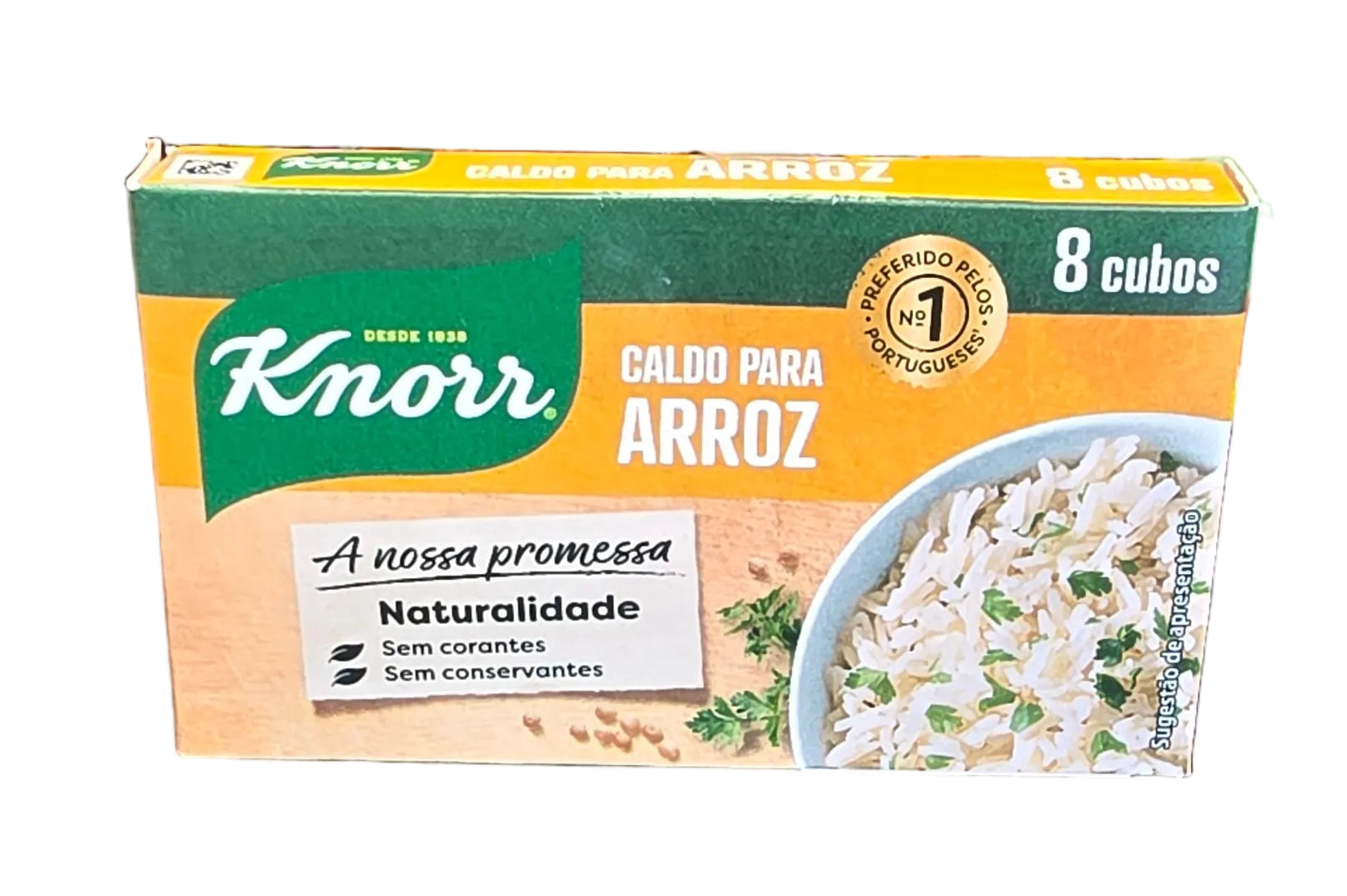 Knorr 8 Cubos Caldo para Arroz 80g