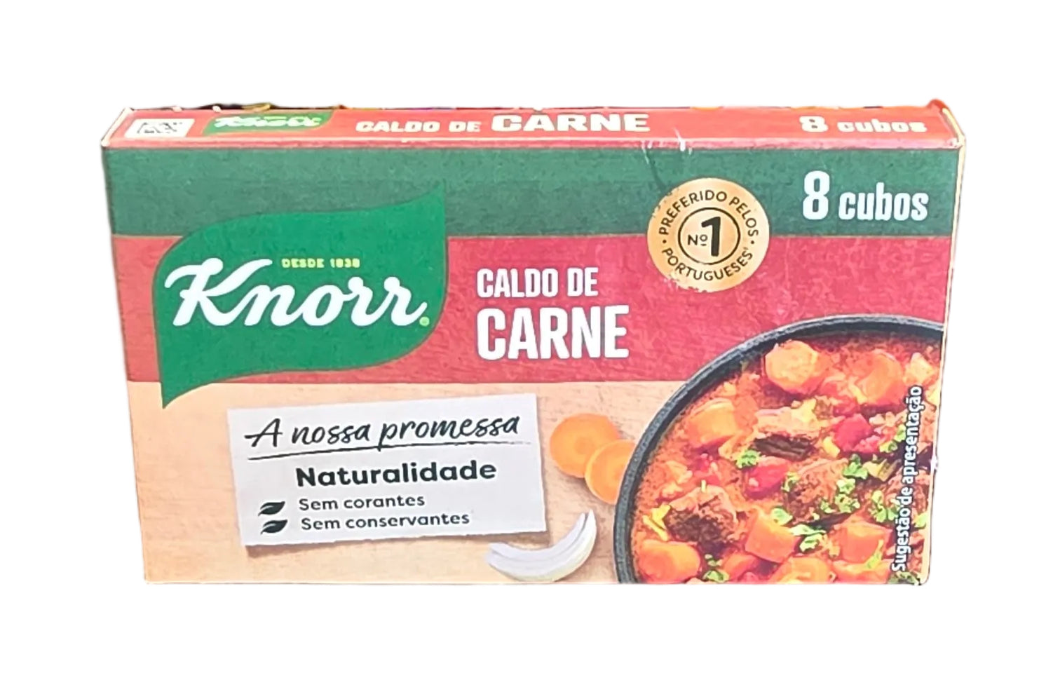 Knorr 8 Cubos Caldo de Carne 80g