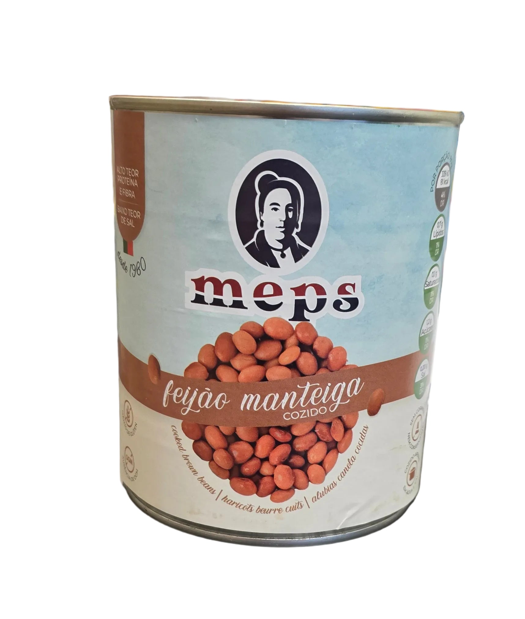 Meps Feijão Manteiga 820g