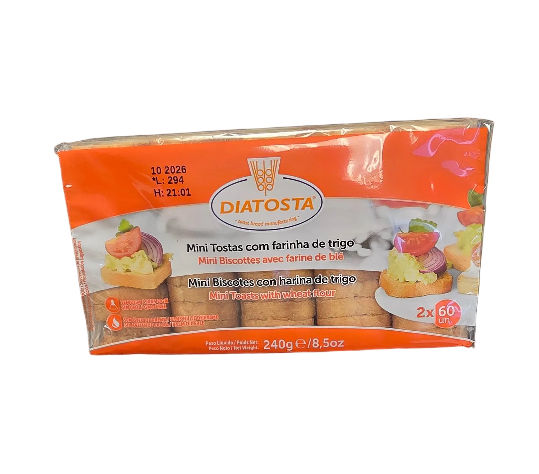 Diatosta Mini Tostas 240g