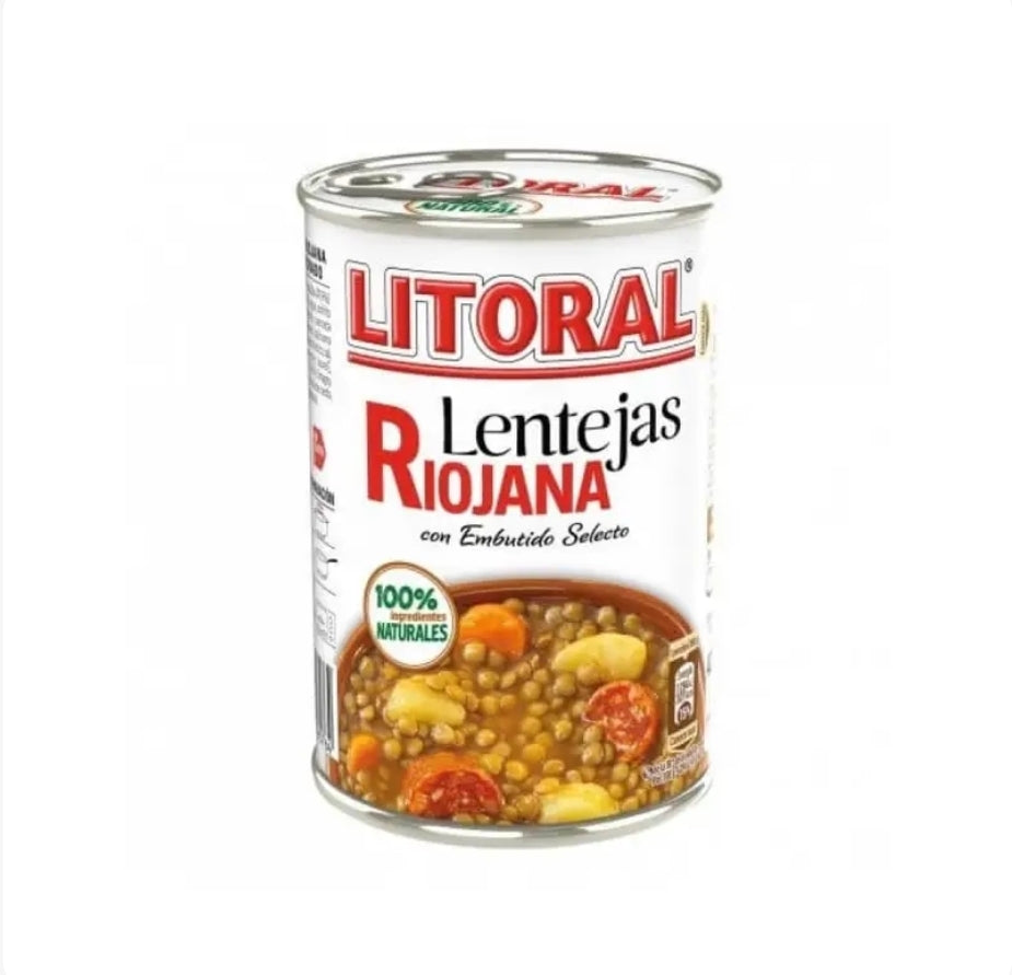 LITORAL LENTEJAS RIOJANA 425g