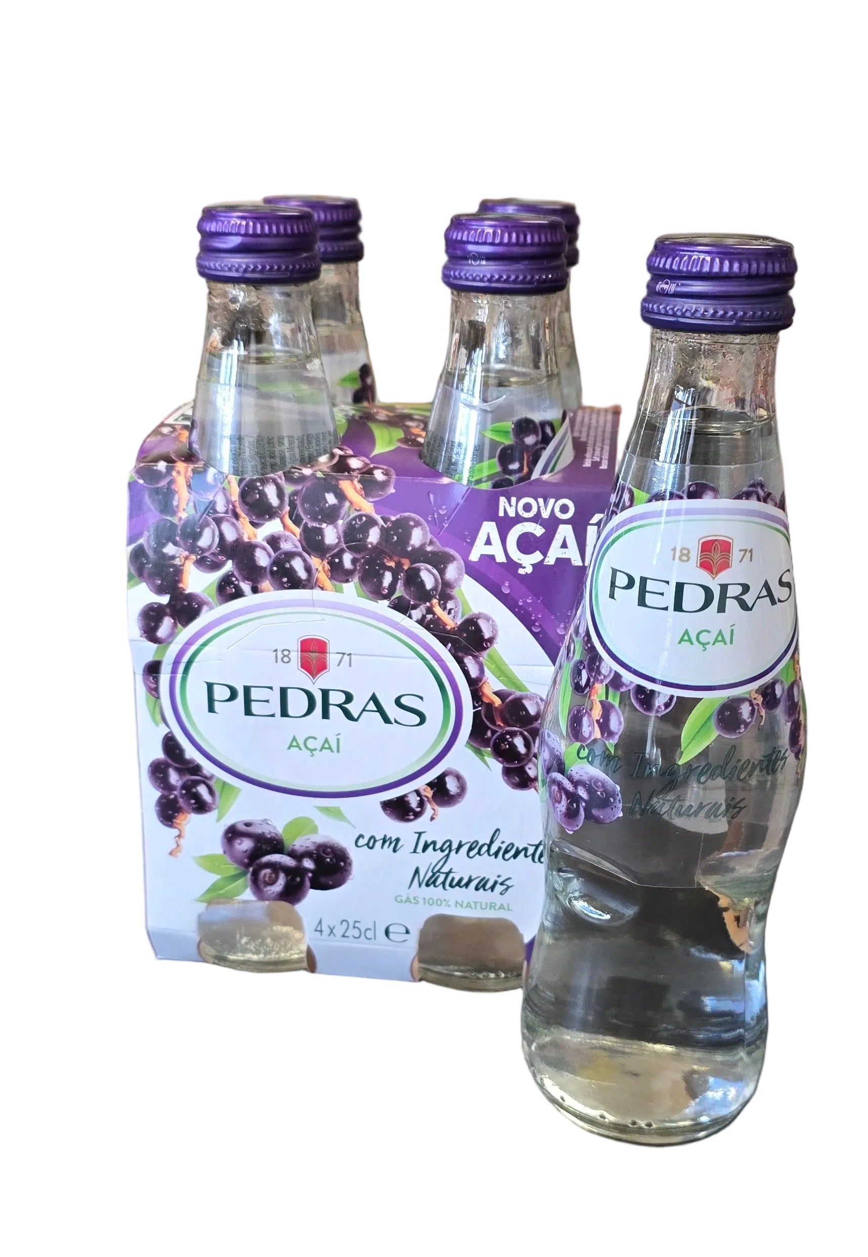 Água das Pedras Açai 250ml pack4