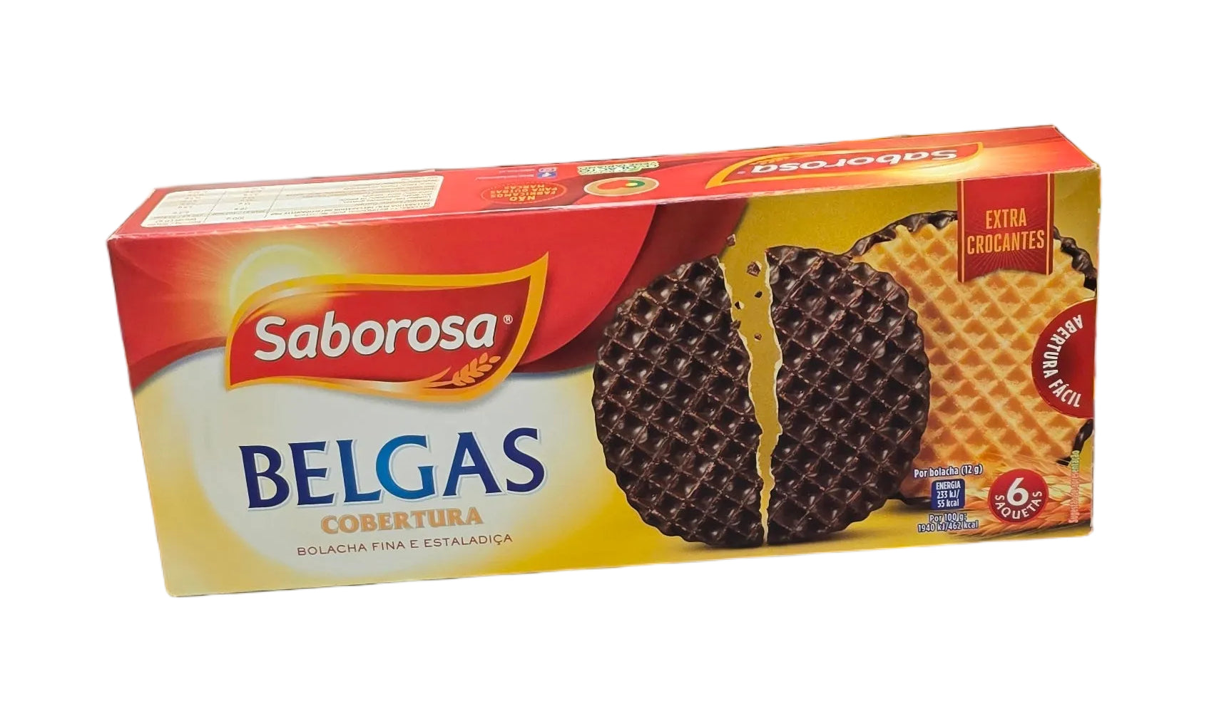 Belgas Cobertura Chocolate Saborosa 210g