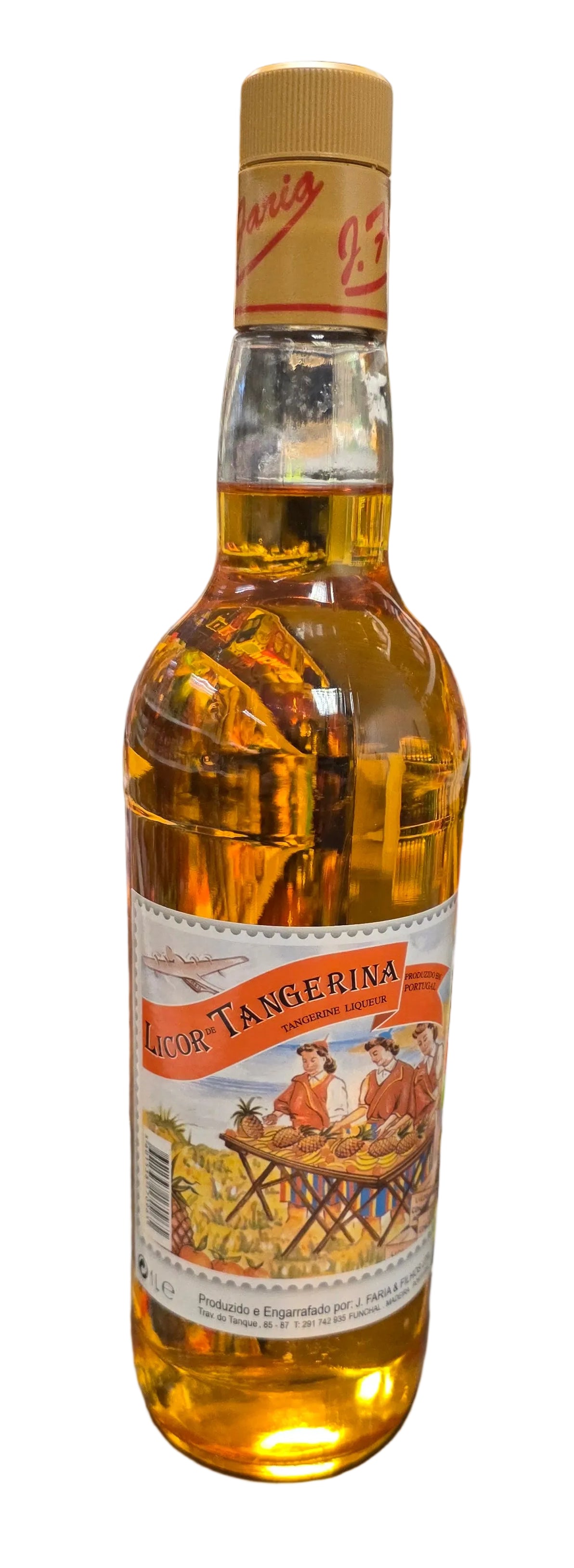 Licor de Tangerina 20% vol. 1000ml