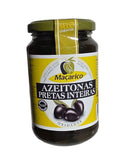 Maçarico Azeitonas Pretas Inteiras 345g