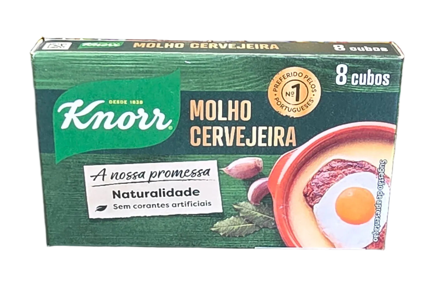 Knorr 8 Cubos Molho Cervejeira 72g