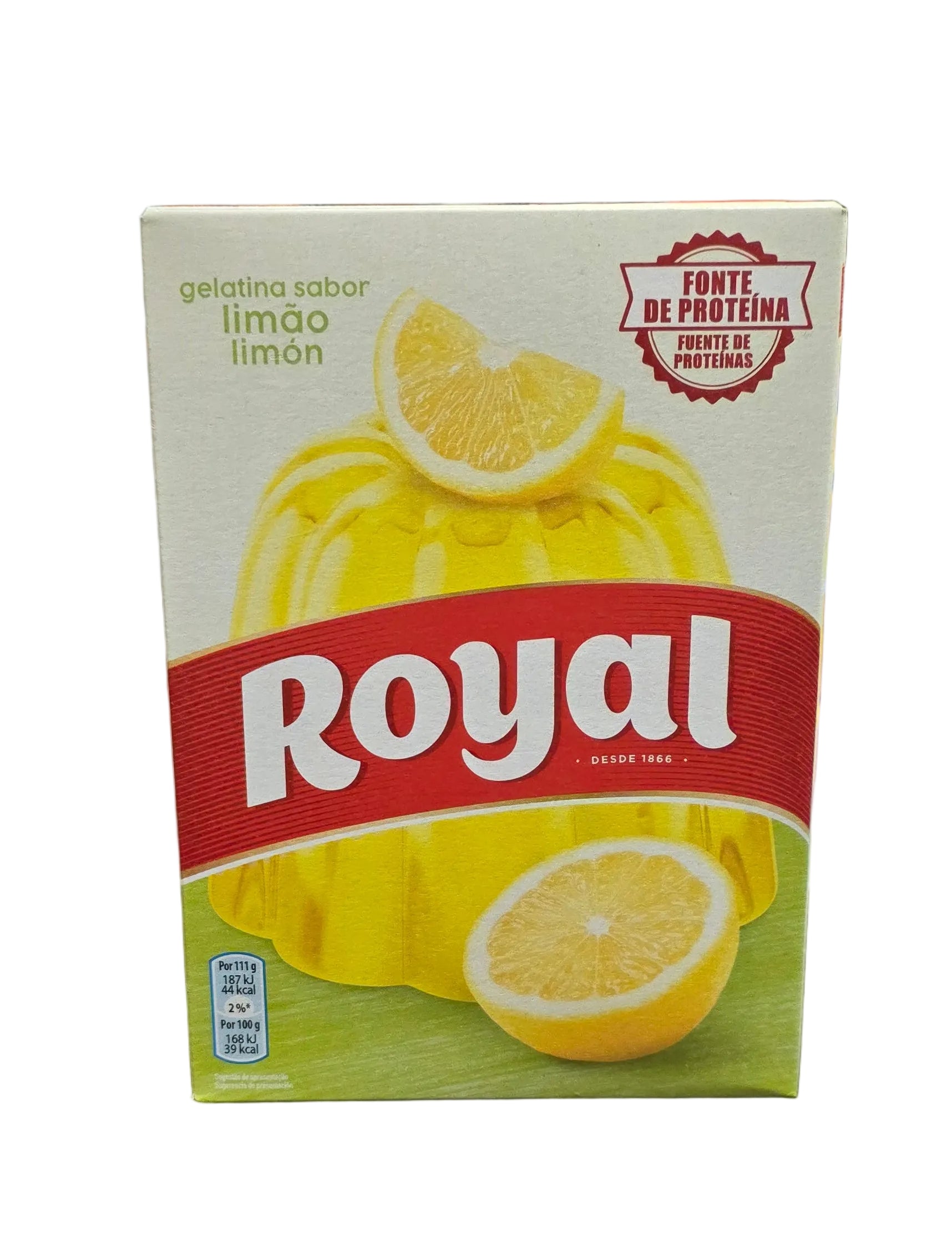 Royal Gelatina Limão 114g