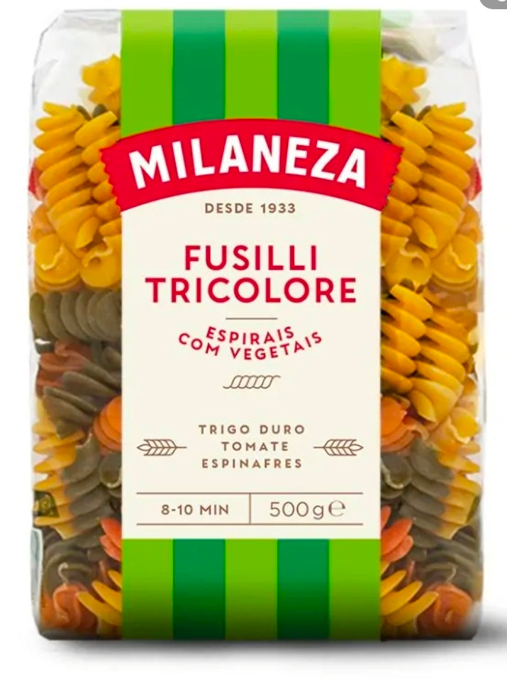 Milaneza Fusilli Tricolore 500g