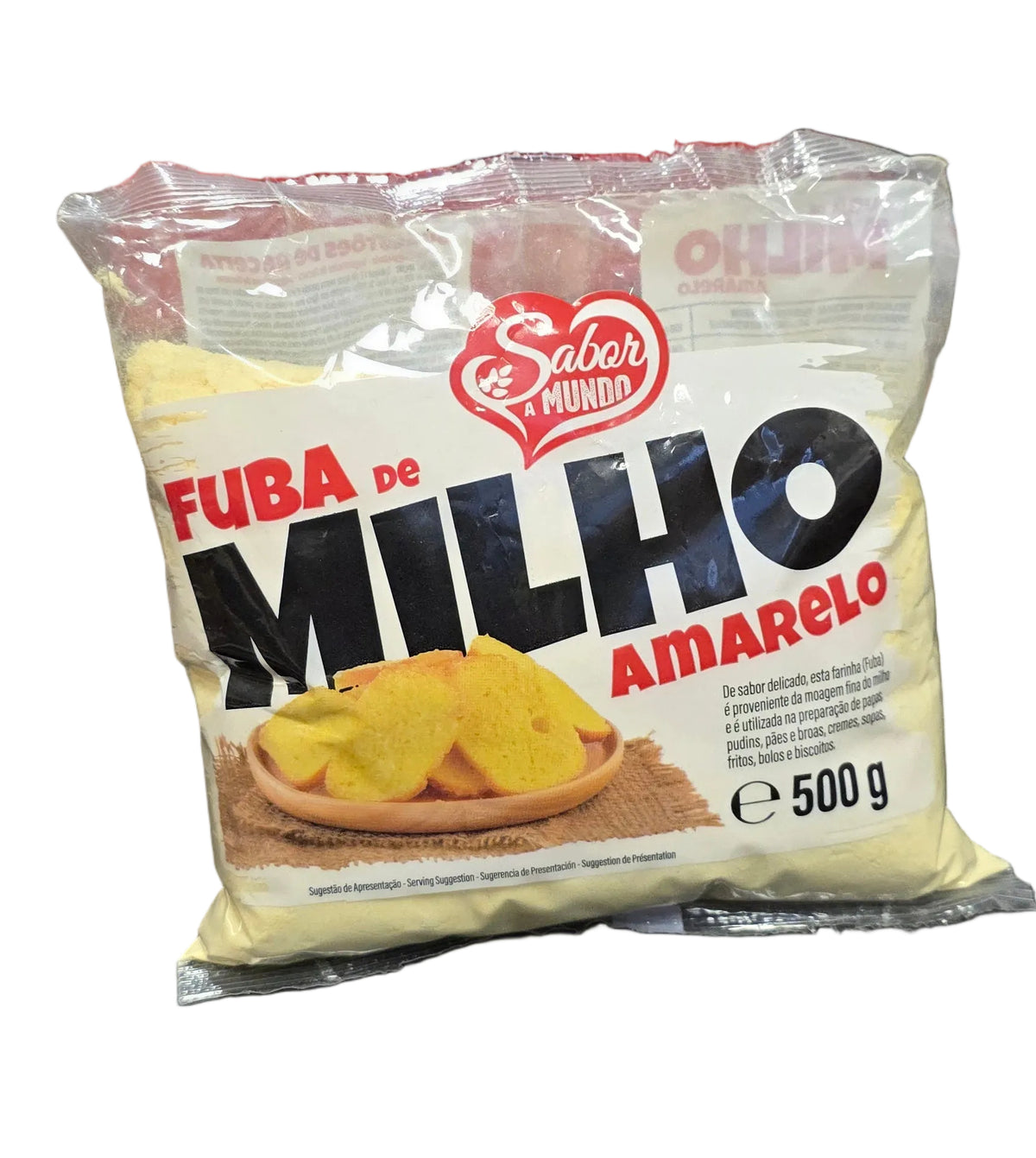 Sabor A Mundo Fuba de Milho Amarelo 500g