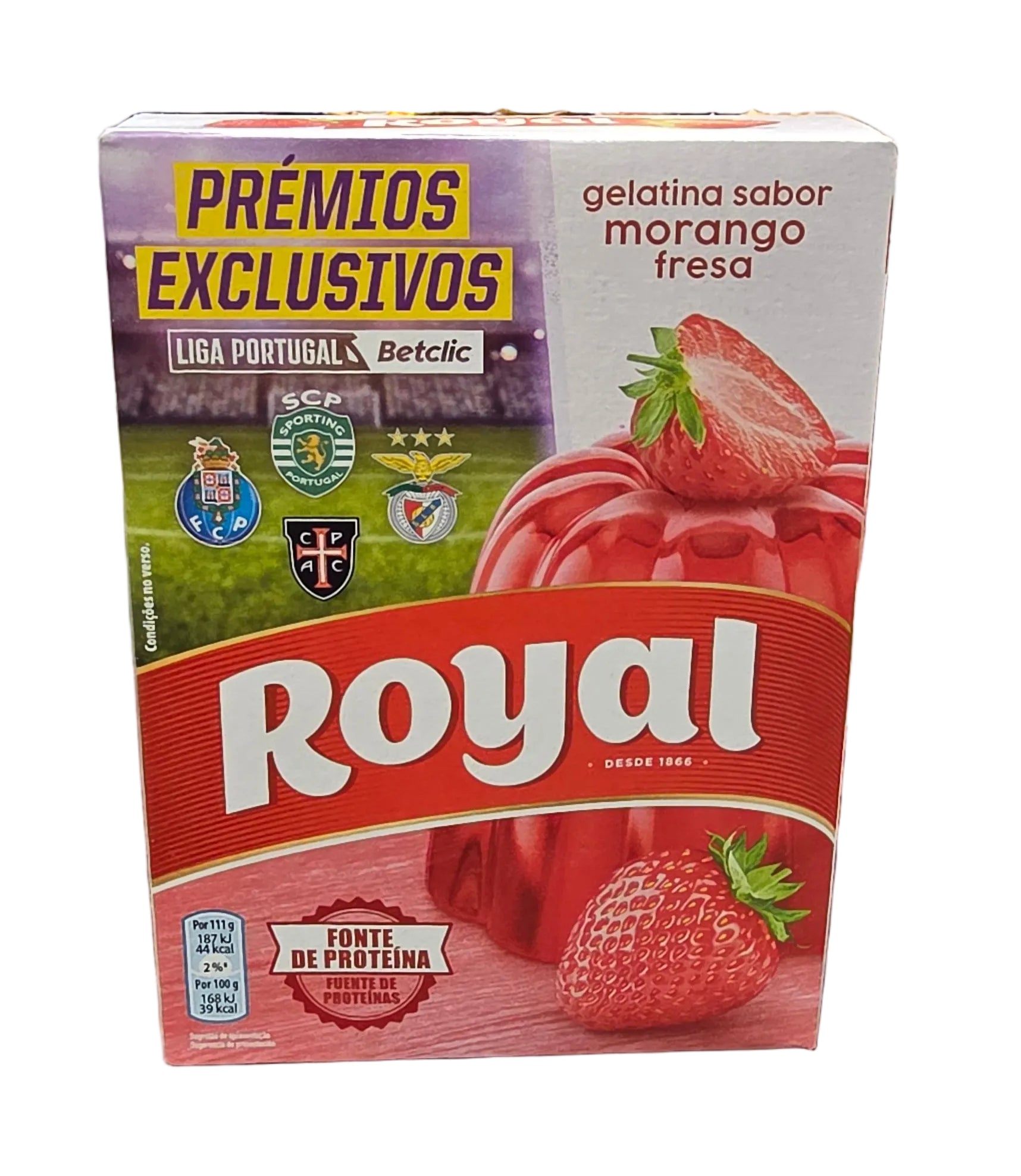 Royal Gelatina Morango 114g