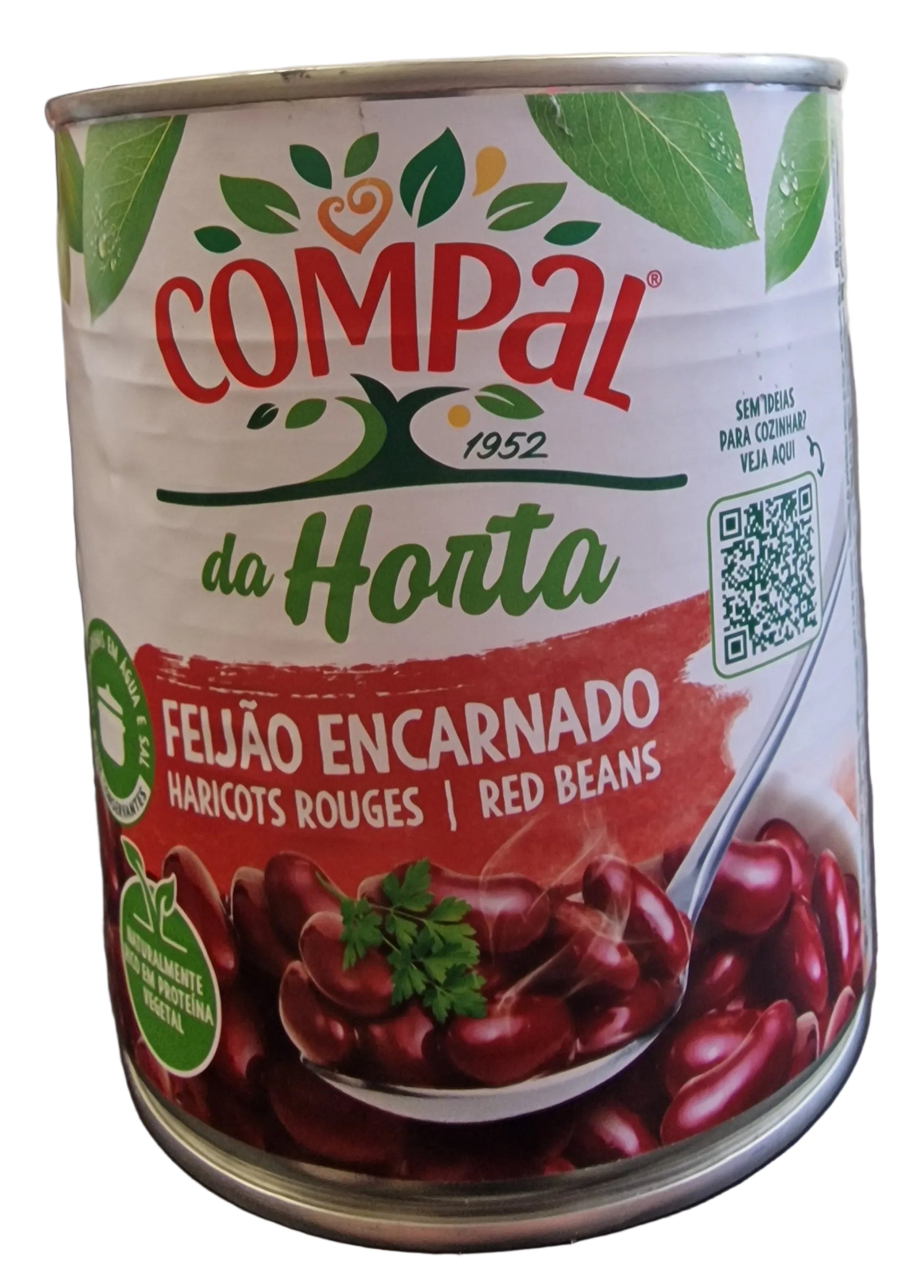 Compal Feijão Encarnado 845g