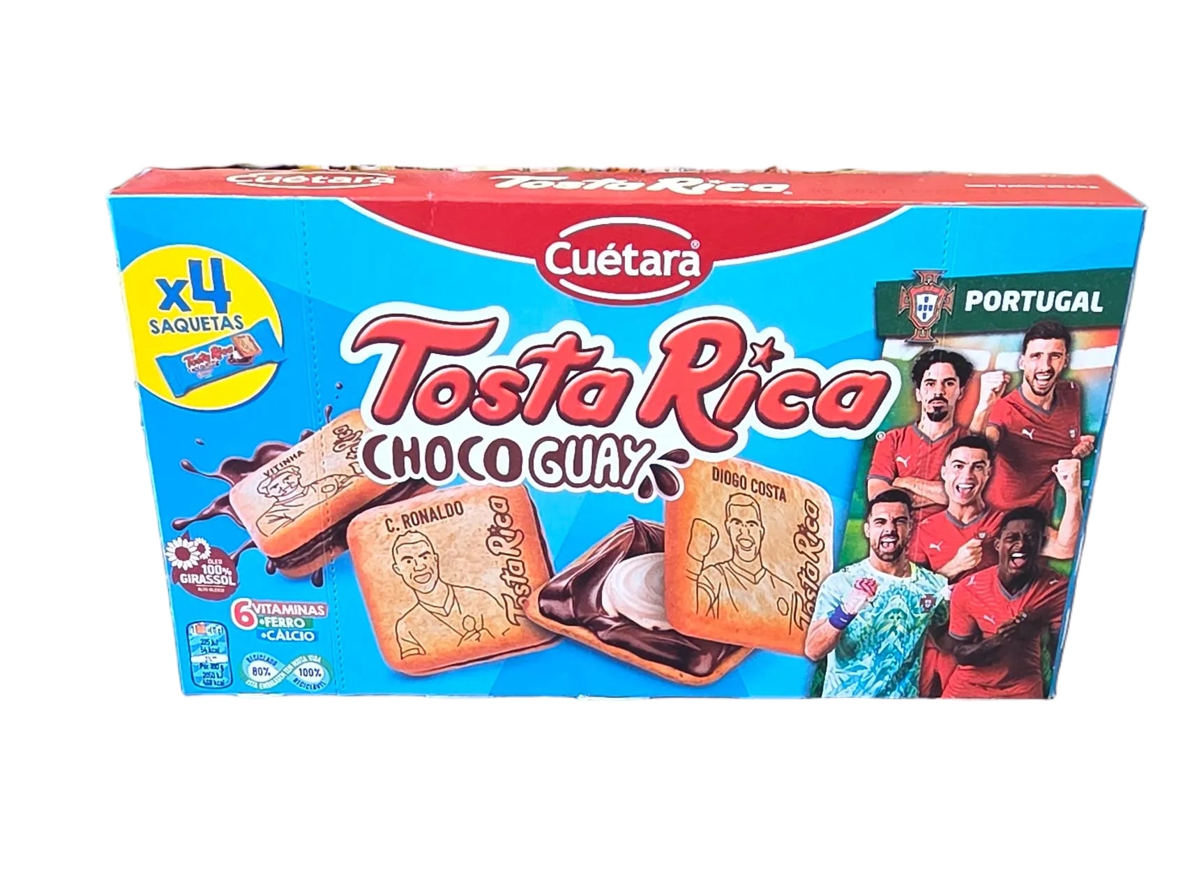 Cuetara Tosta Rica ChocoGuay 168g