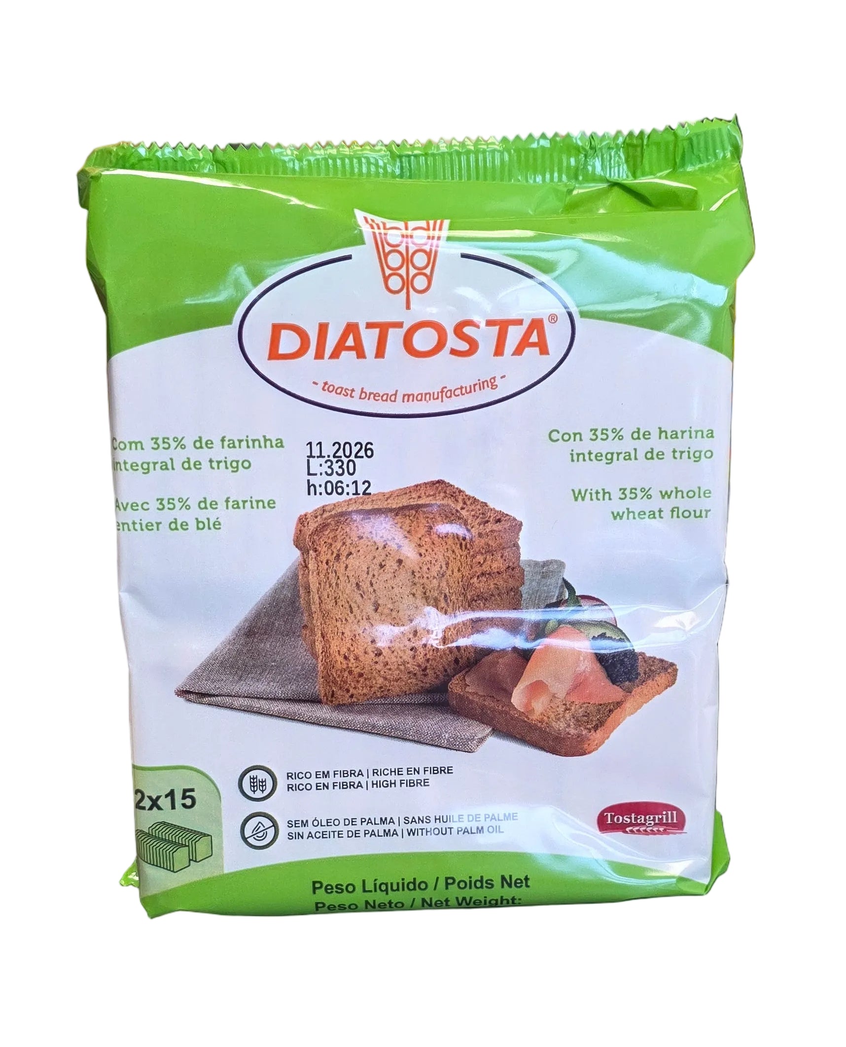 Diatosta Tosta Integral 225g