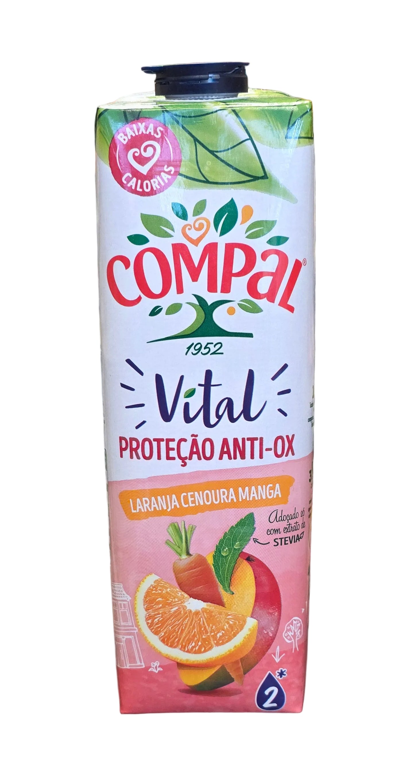 Compal Laranja Cenoura Manga 1L